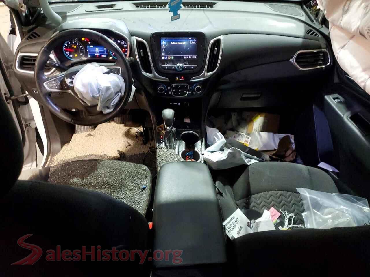 2022 CHEVROLET EQUINOX VIN 3GNAXKEV6NL157307, interior dashboard