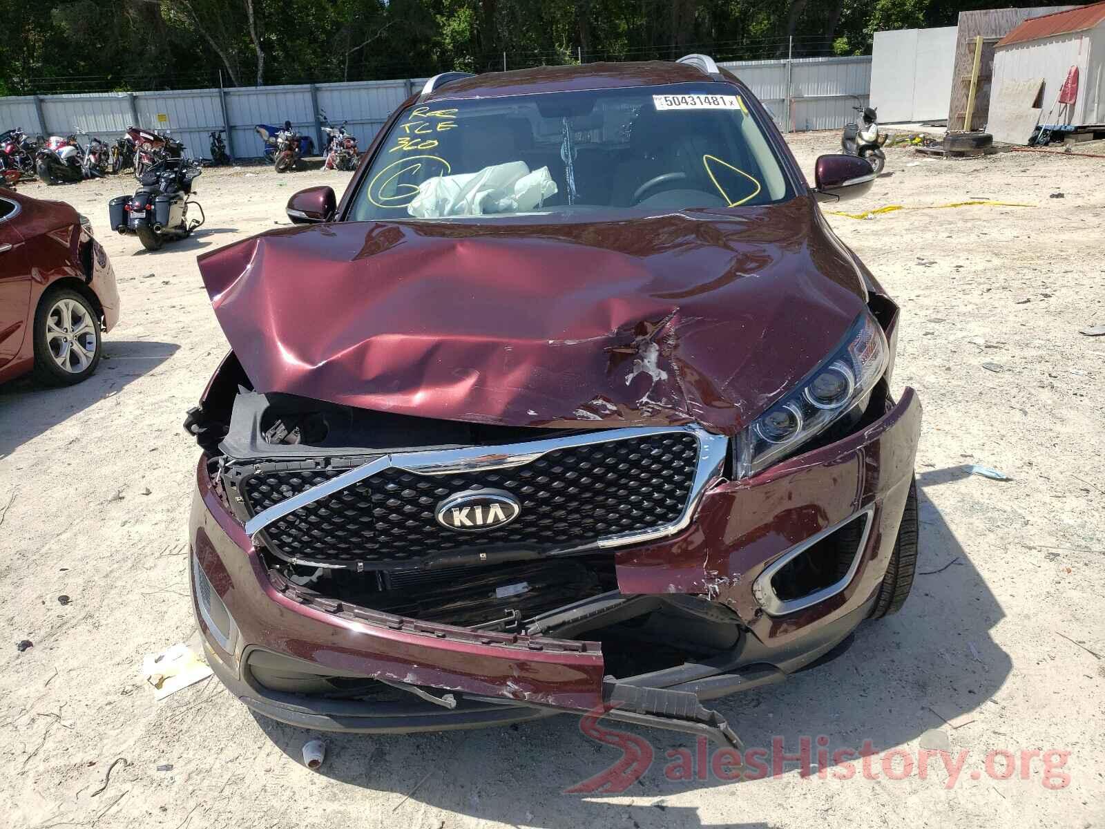 5XYPG4A5XHG242389 2017 KIA SORENTO