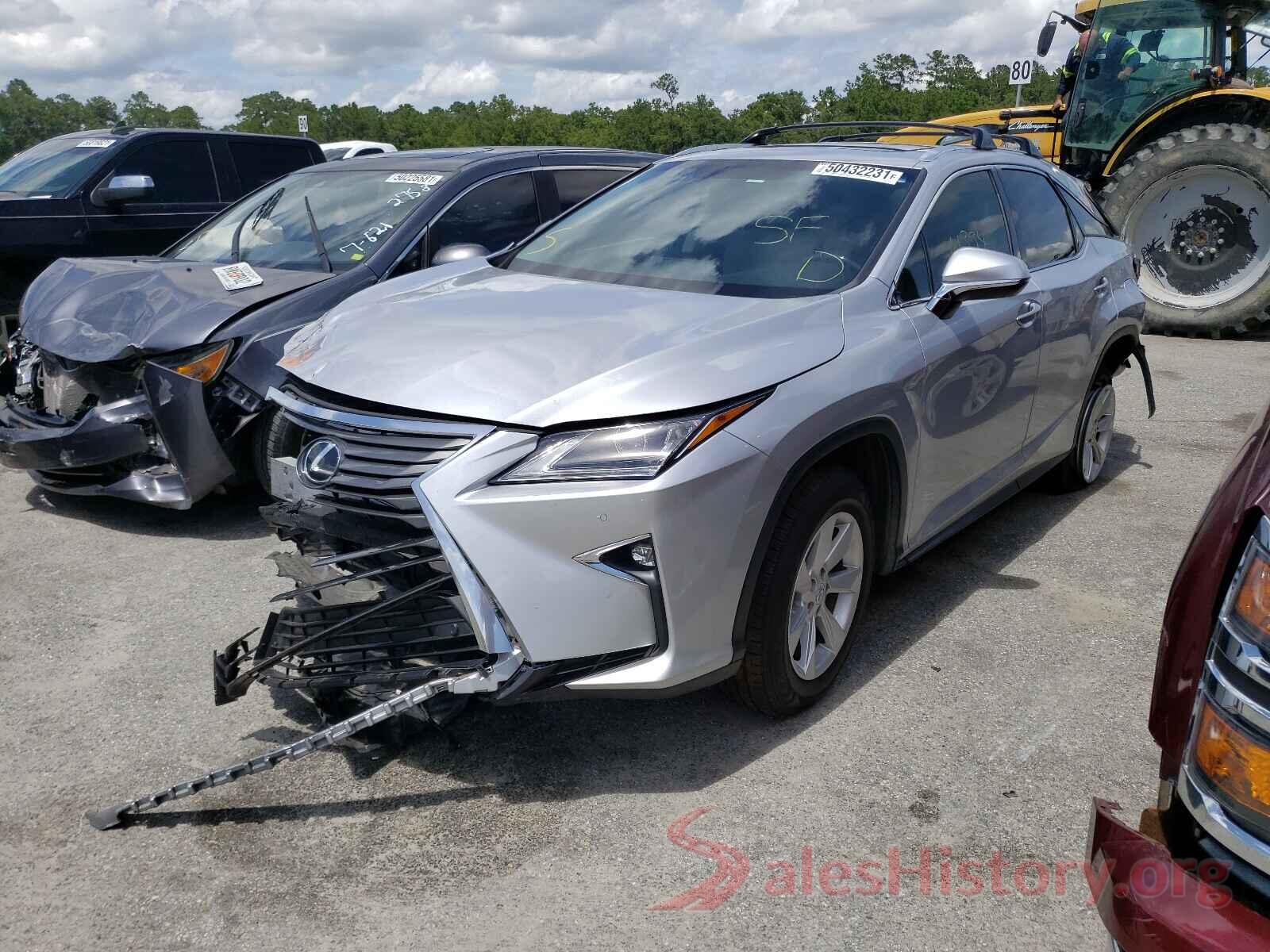 2T2ZZMCA5GC022578 2016 LEXUS RX350