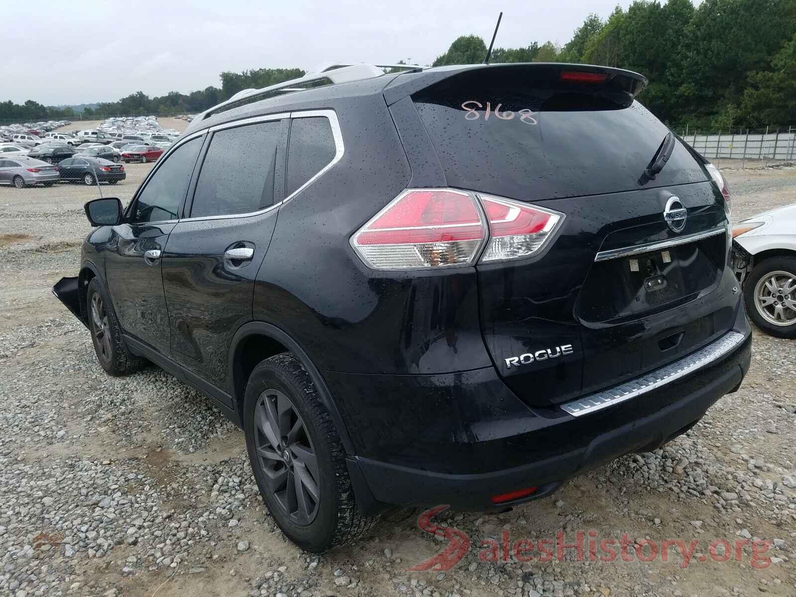 5N1AT2MT7GC838168 2016 NISSAN ROGUE