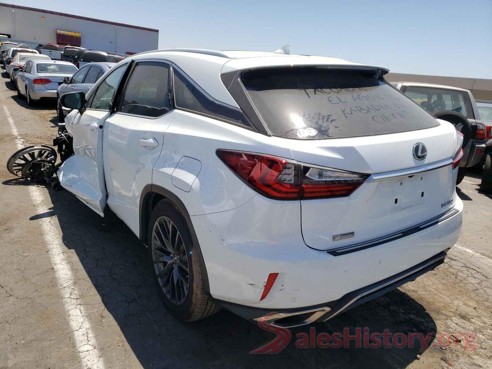 2T2BZMCA6GC050469 2016 LEXUS RX350