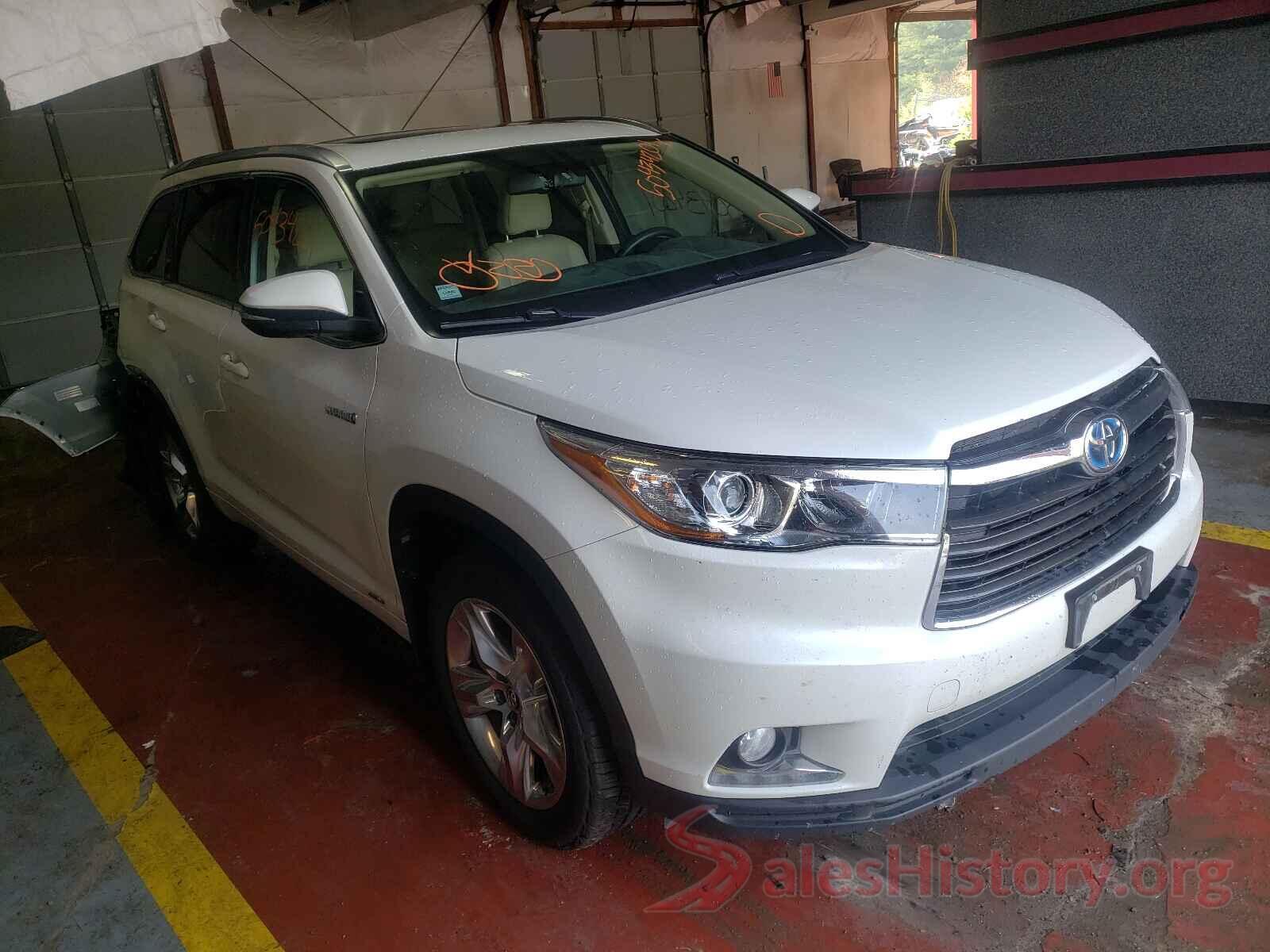 5TDDCRFH5GS019788 2016 TOYOTA HIGHLANDER