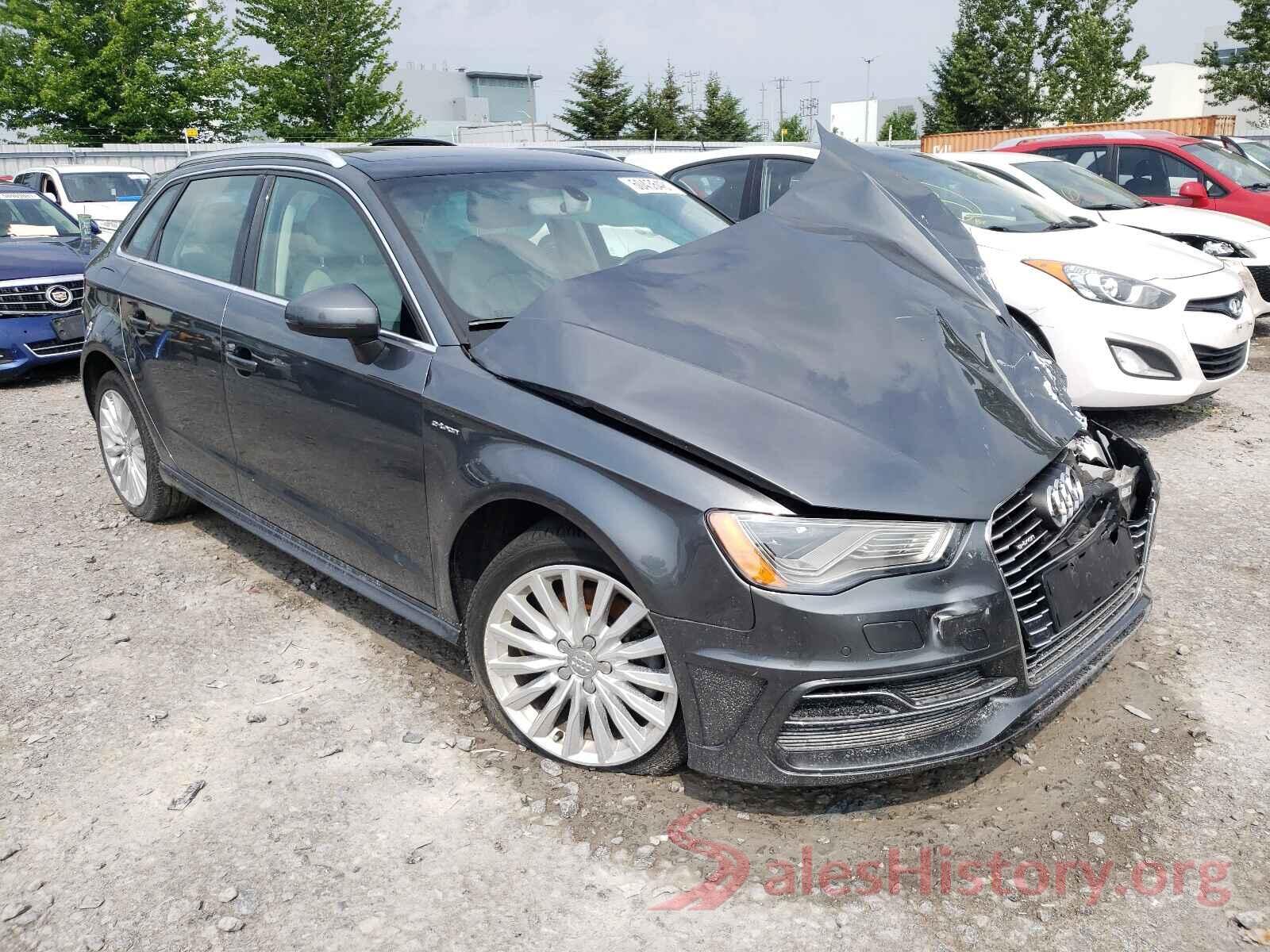 WAUSPBFF0GA167889 2016 AUDI A3