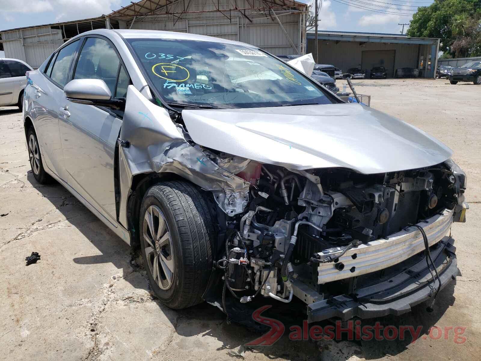 JTDKARFP4J3091627 2018 TOYOTA PRIUS