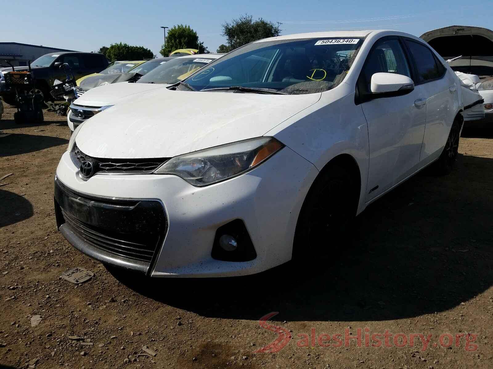 2T1BURHE3GC483419 2016 TOYOTA COROLLA