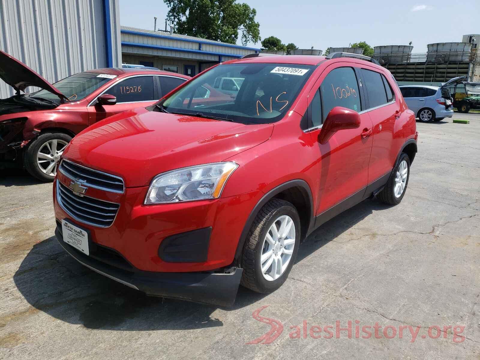 KL7CJLSB6GB643703 2016 CHEVROLET TRAX