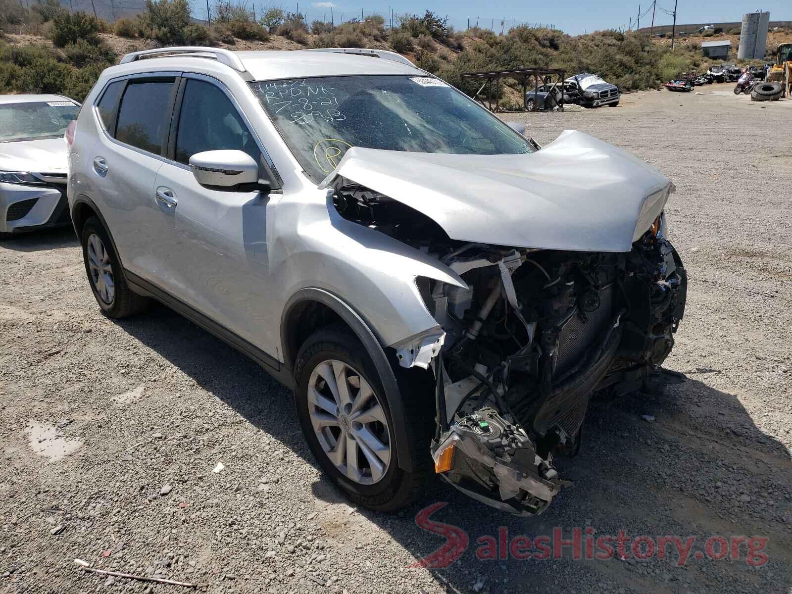 KNMAT2MT3GP666640 2016 NISSAN ROGUE