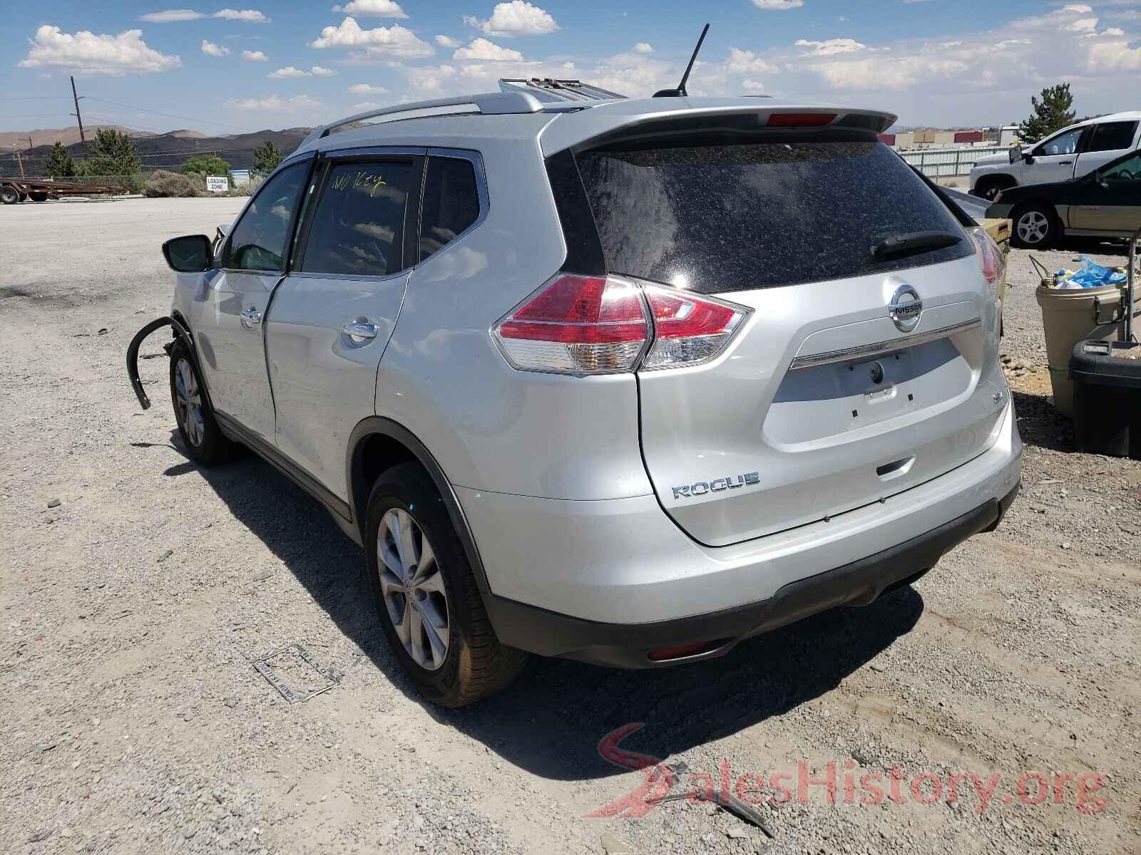 KNMAT2MT3GP666640 2016 NISSAN ROGUE