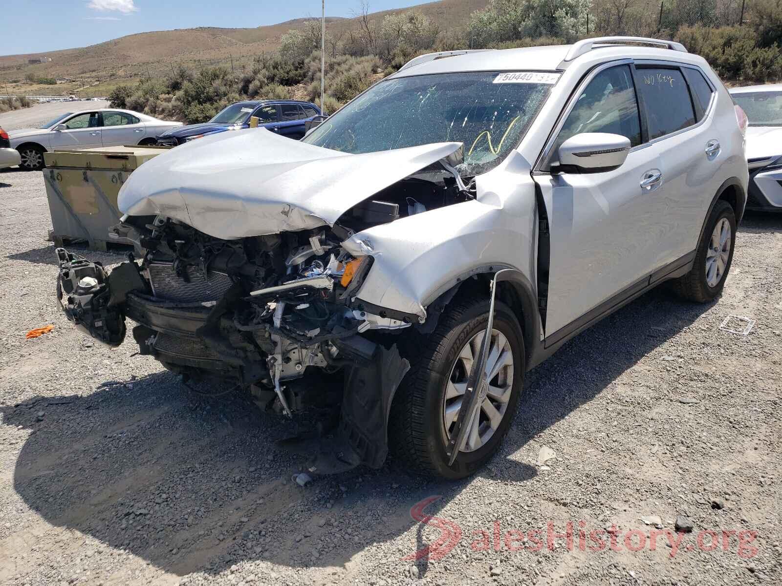 KNMAT2MT3GP666640 2016 NISSAN ROGUE