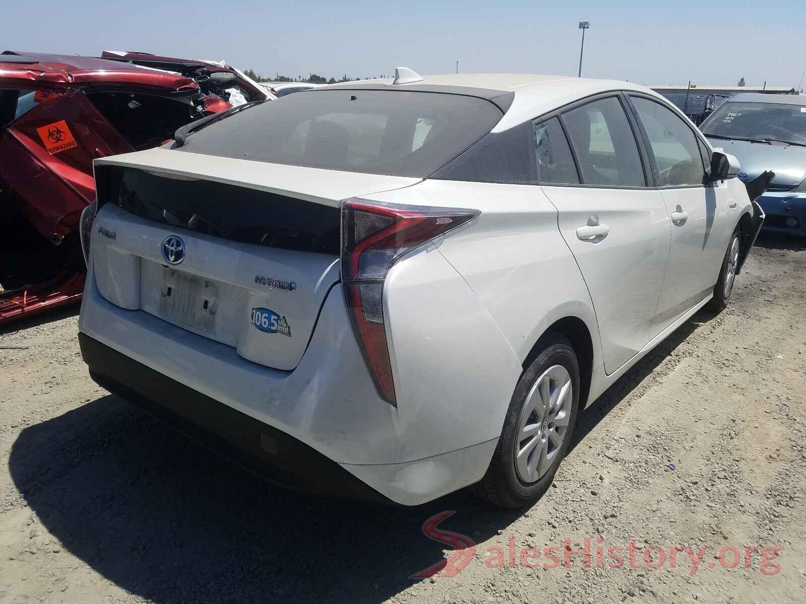 JTDKBRFU0G3527174 2016 TOYOTA PRIUS