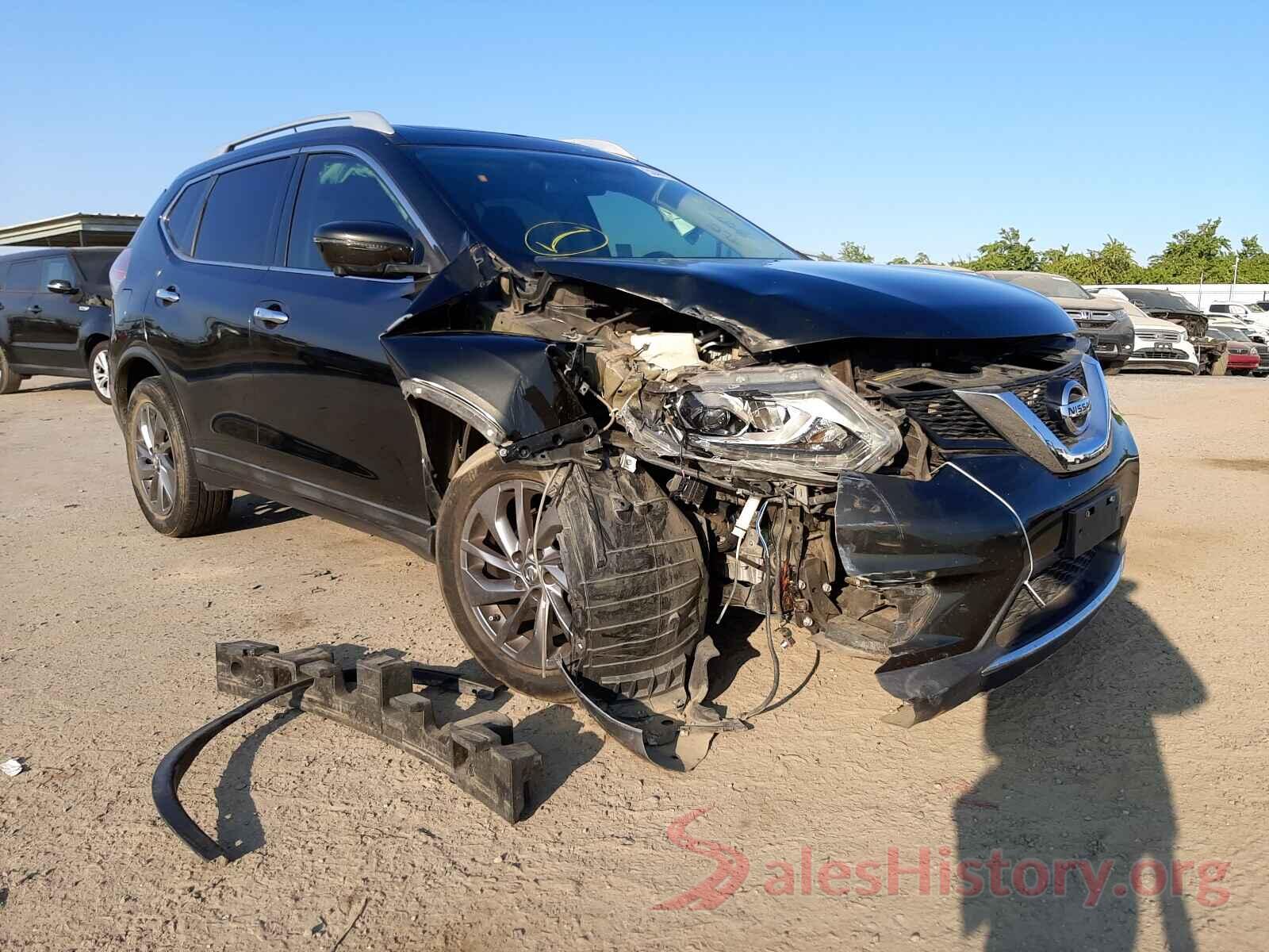 5N1AT2MT7GC749510 2016 NISSAN ROGUE