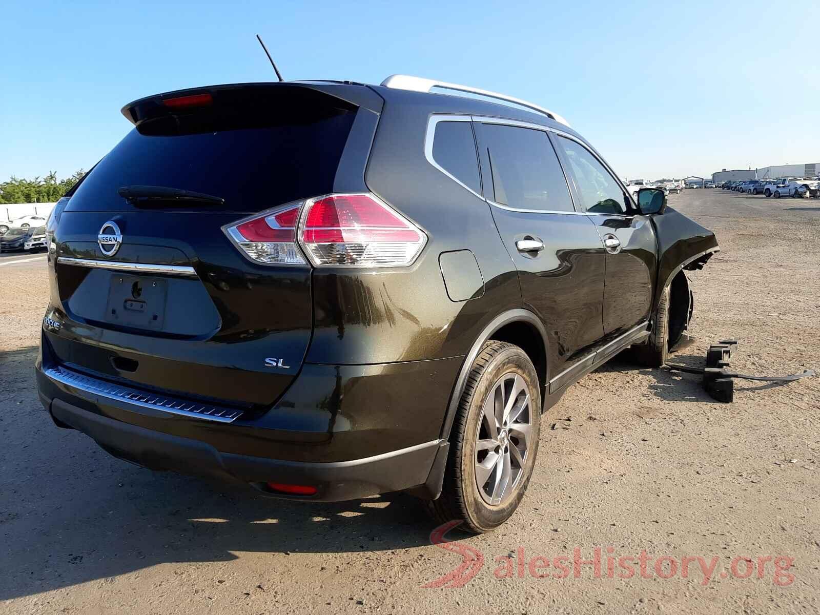 5N1AT2MT7GC749510 2016 NISSAN ROGUE