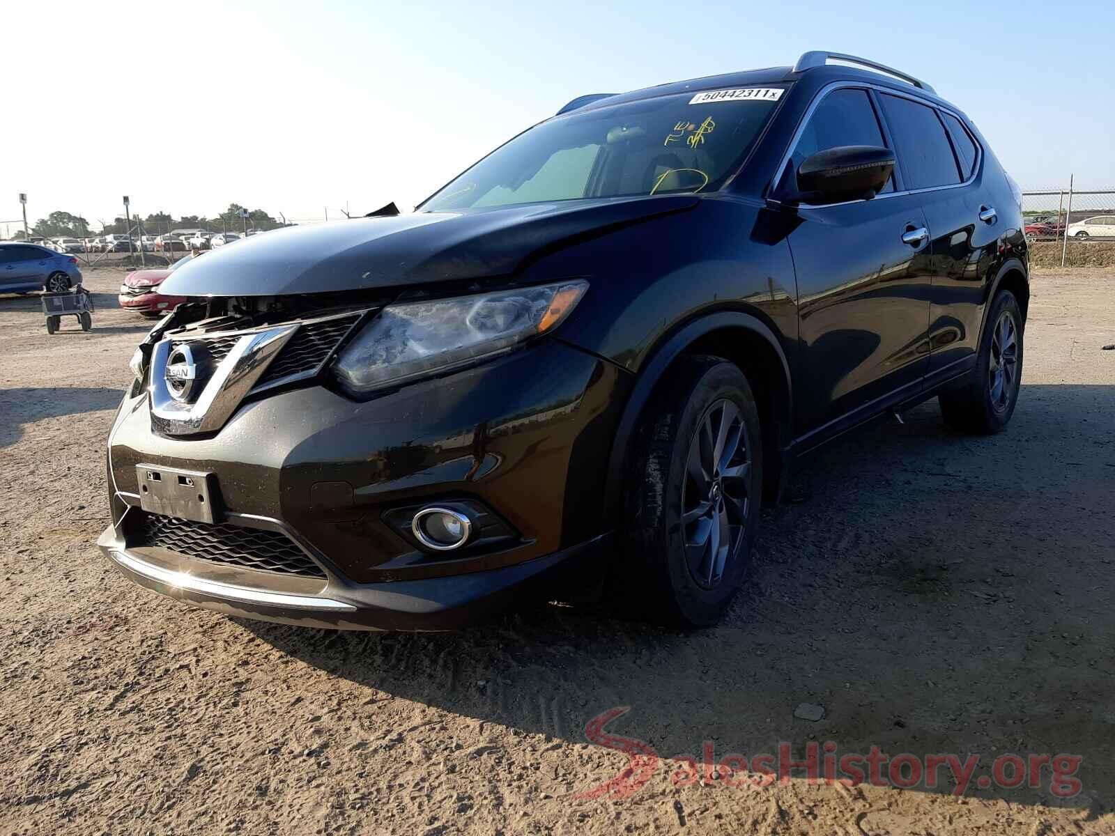 5N1AT2MT7GC749510 2016 NISSAN ROGUE