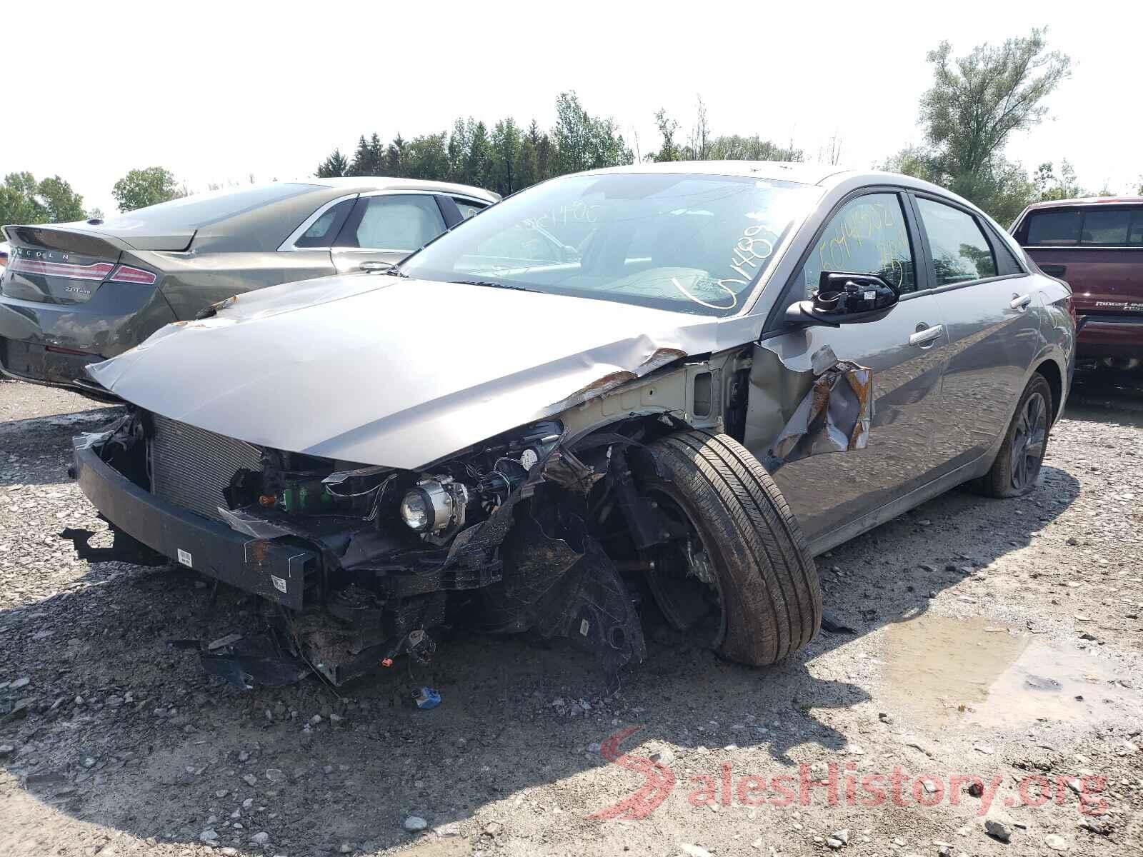 KMHLM4AGXMU065565 2021 HYUNDAI ELANTRA