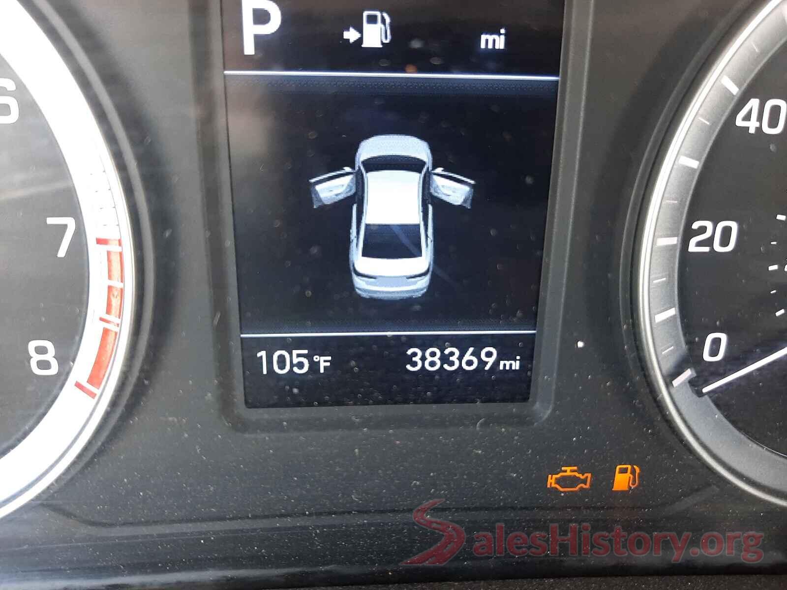 5NPE24AF1KH782406 2019 HYUNDAI SONATA