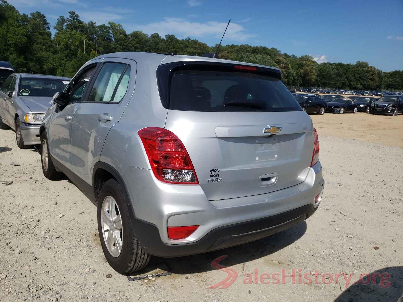 KL7CJKSB2LB036427 2020 CHEVROLET TRAX