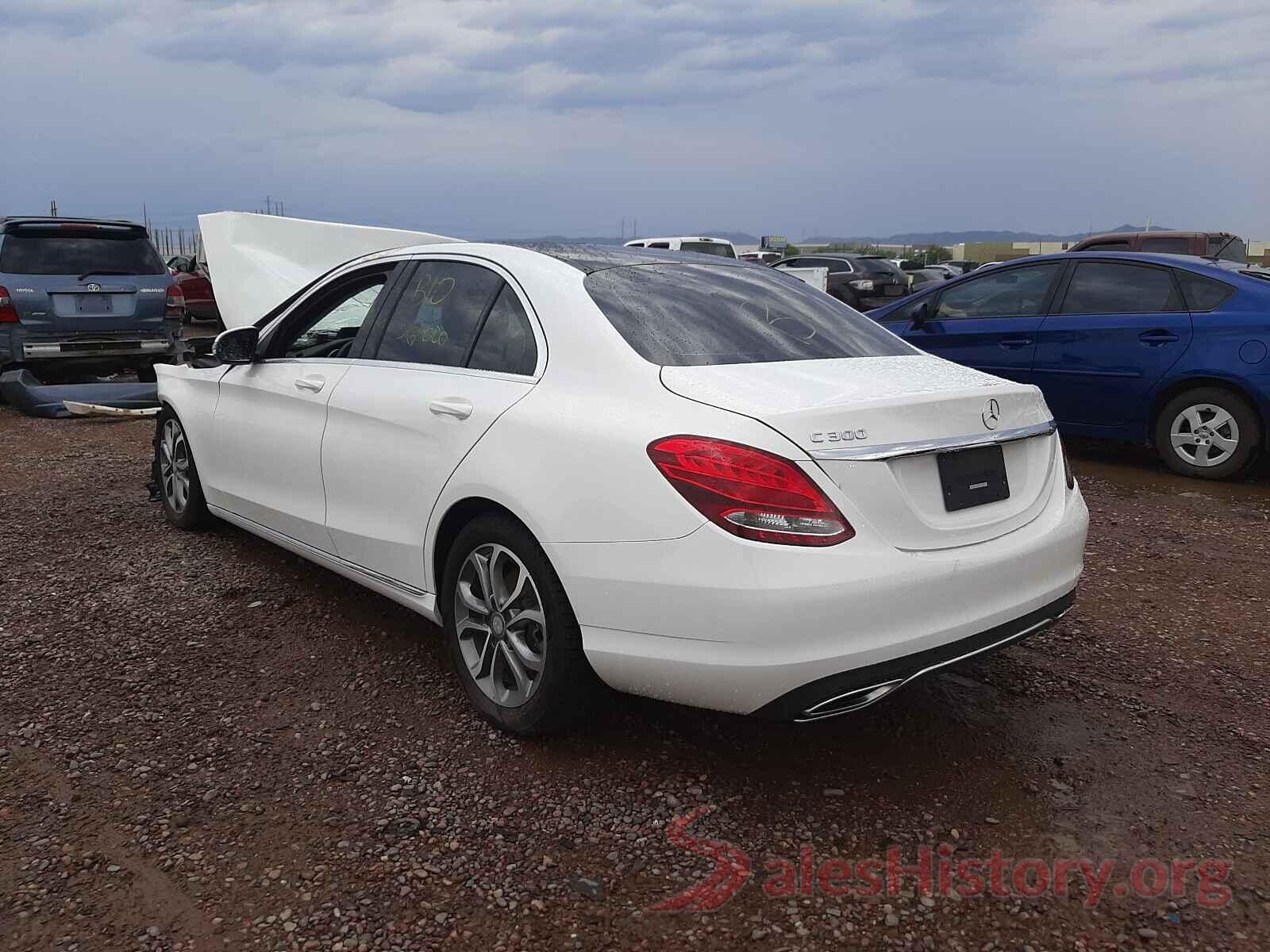 55SWF4JB1HU208268 2017 MERCEDES-BENZ C-CLASS