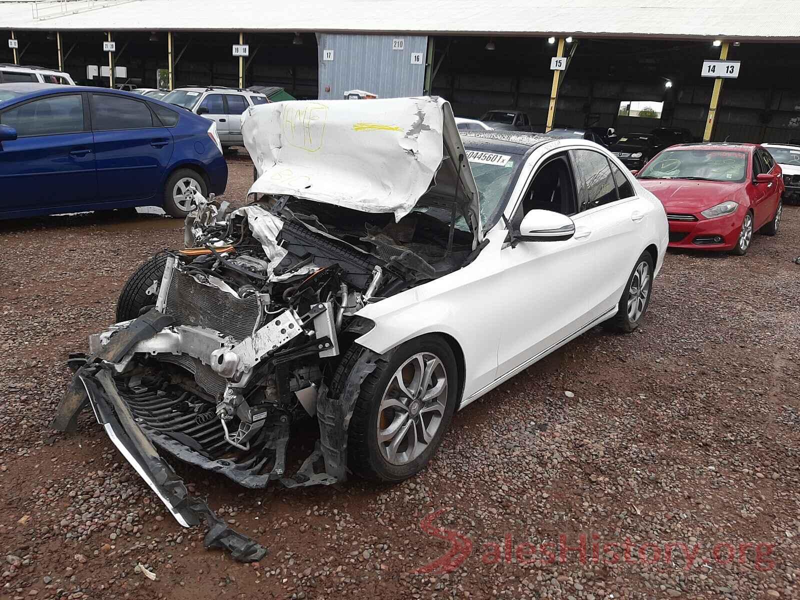 55SWF4JB1HU208268 2017 MERCEDES-BENZ C-CLASS