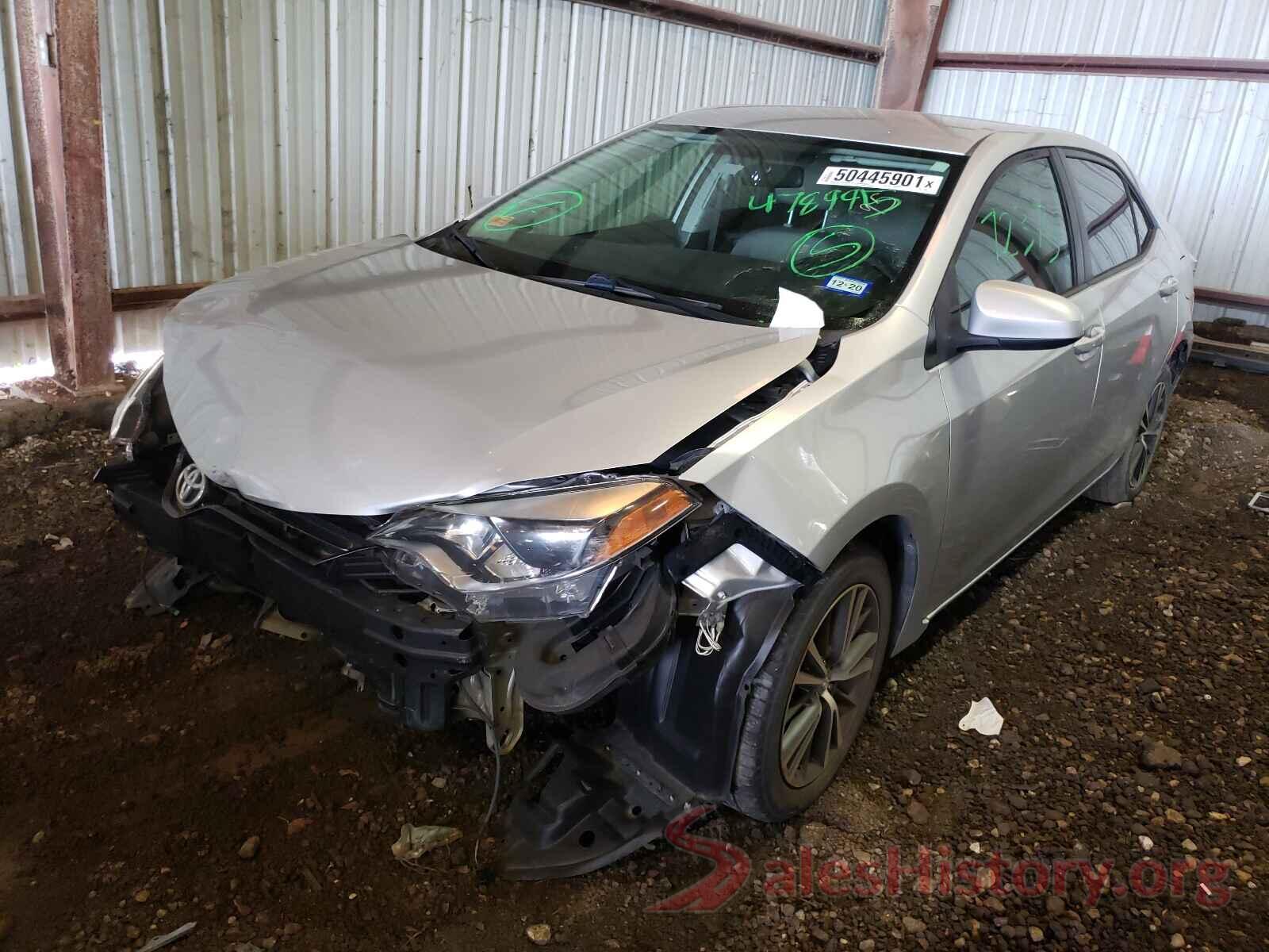 5YFBURHE3GP478995 2016 TOYOTA COROLLA