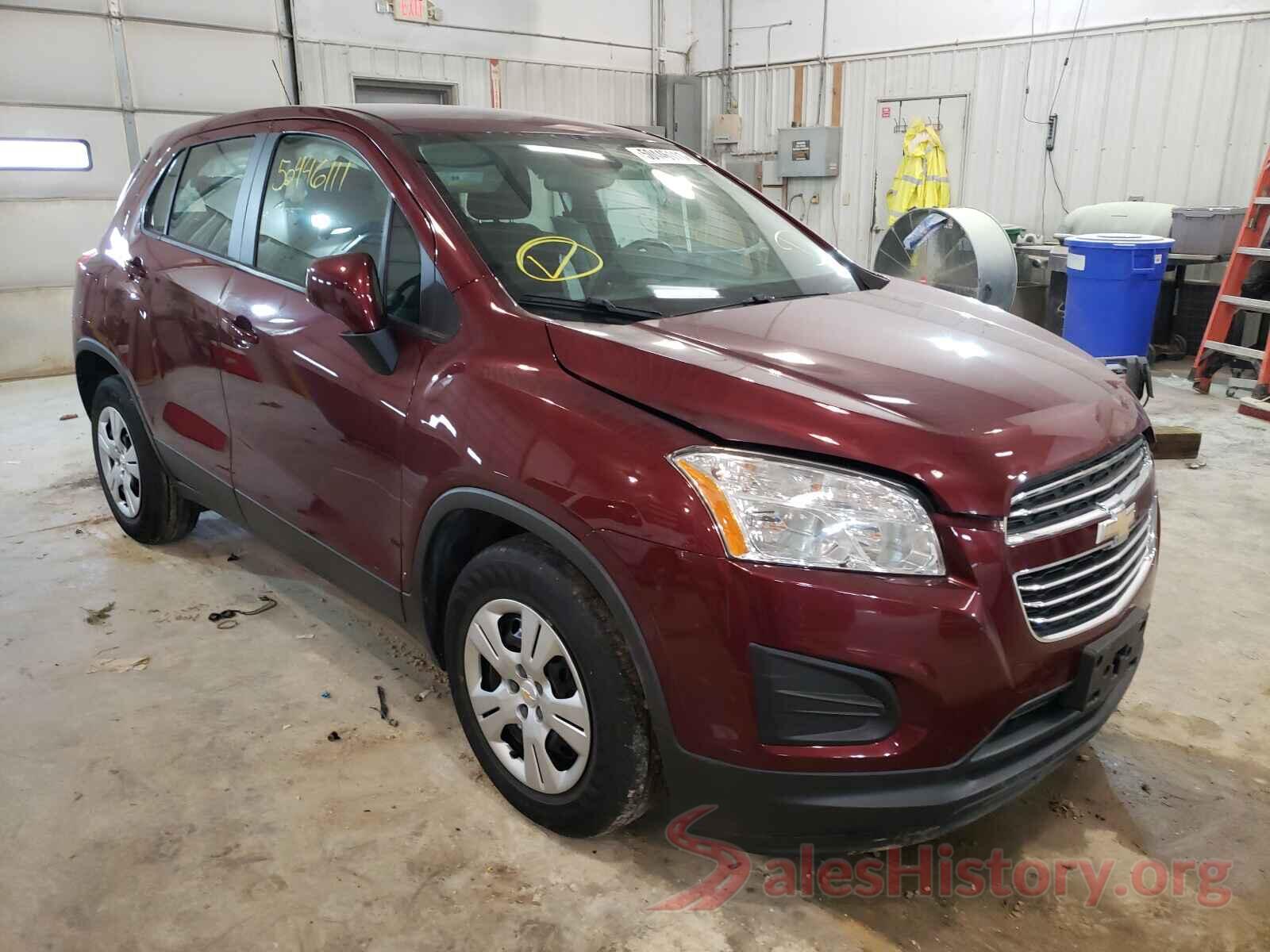 3GNCJKSB6GL126002 2016 CHEVROLET TRAX