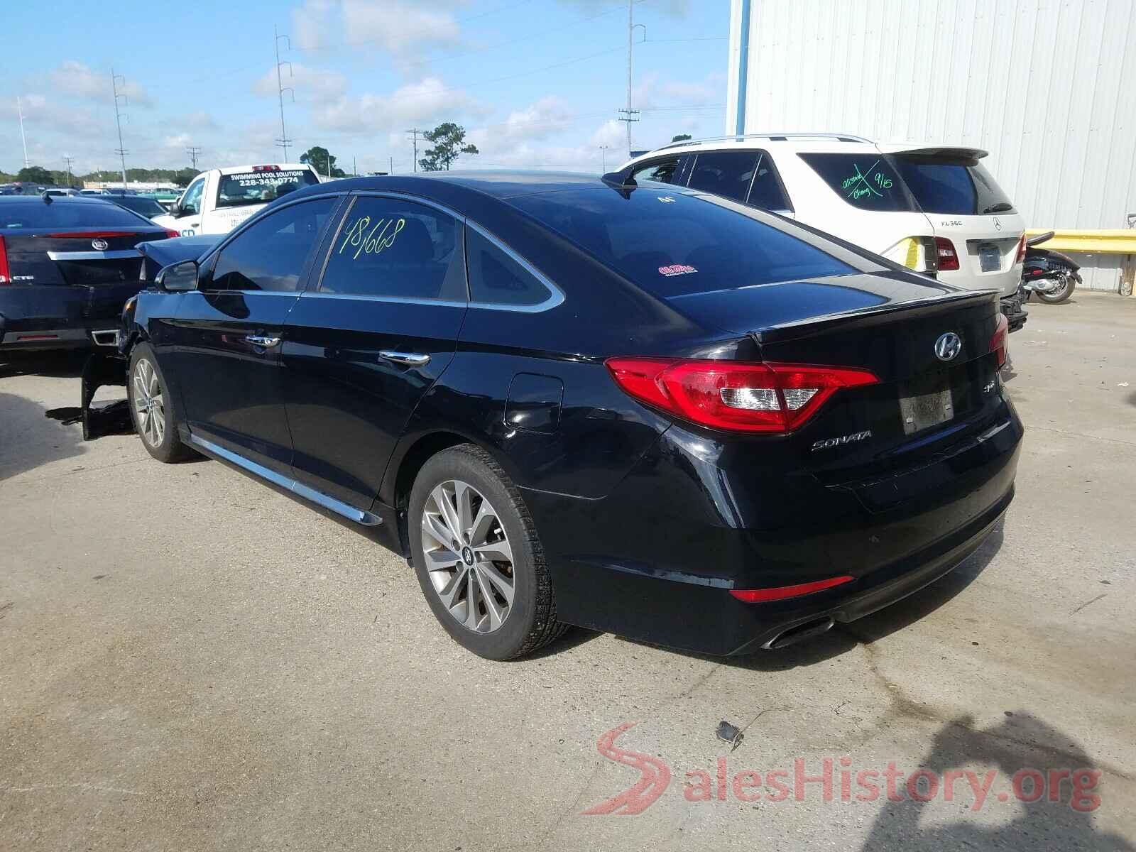 5NPE34AFXHH551431 2017 HYUNDAI SONATA