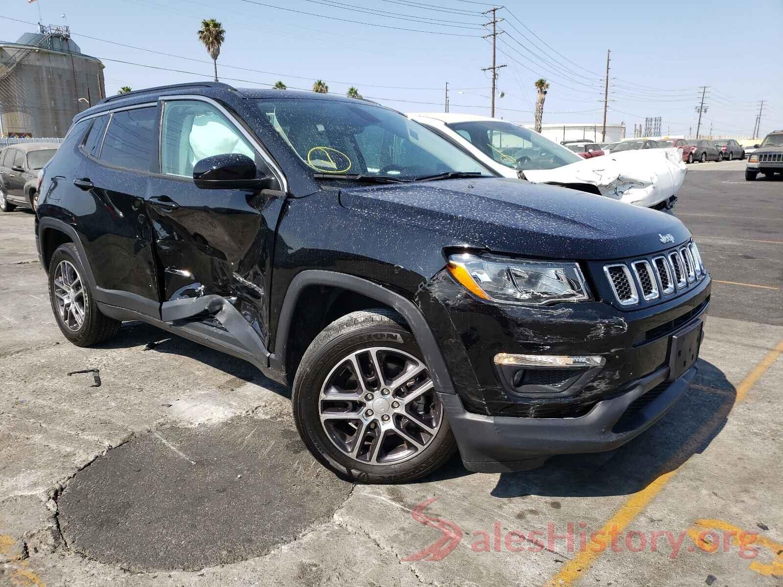 3C4NJCBB9KT743927 2019 JEEP COMPASS