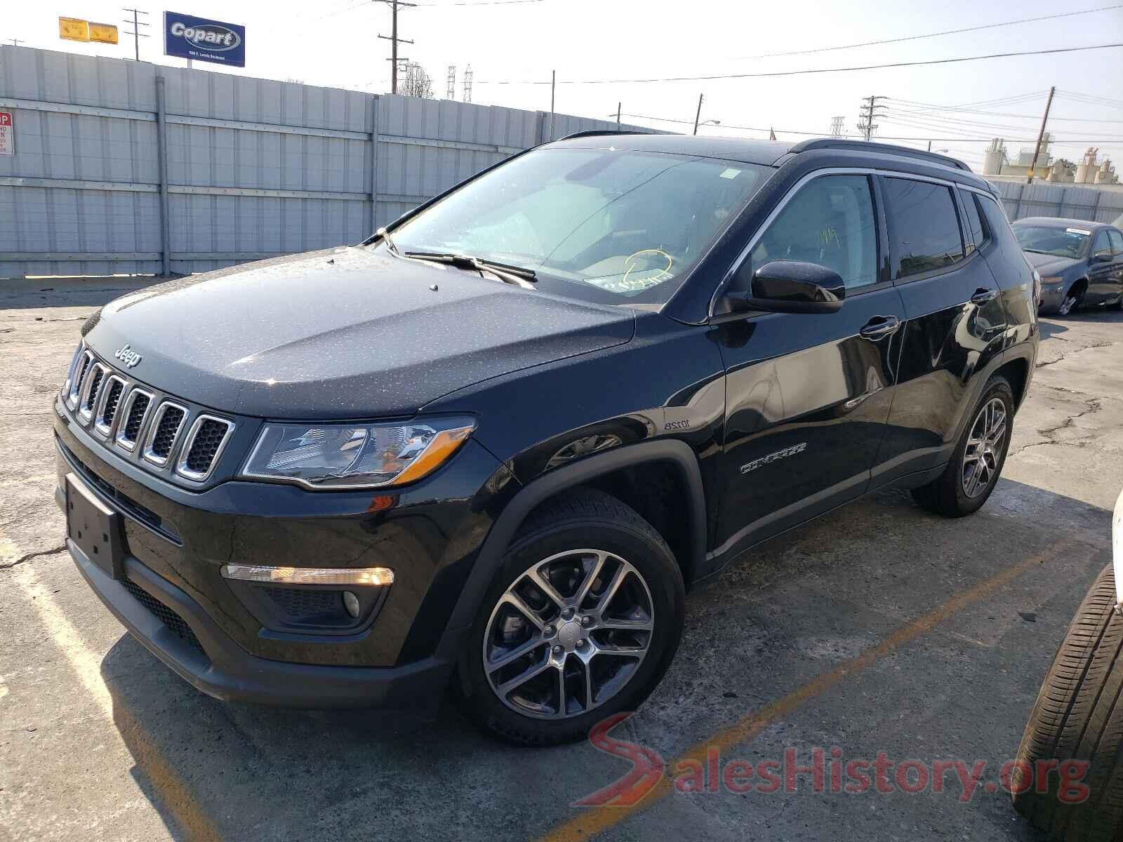 3C4NJCBB9KT743927 2019 JEEP COMPASS