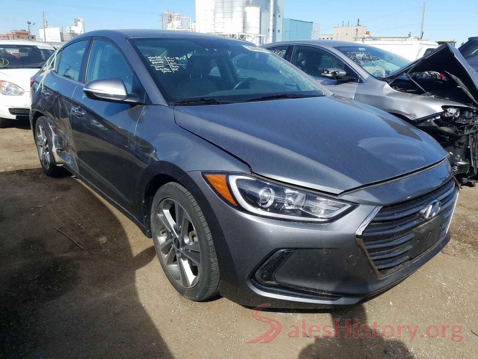 KMHD84LF9HU226975 2017 HYUNDAI ELANTRA