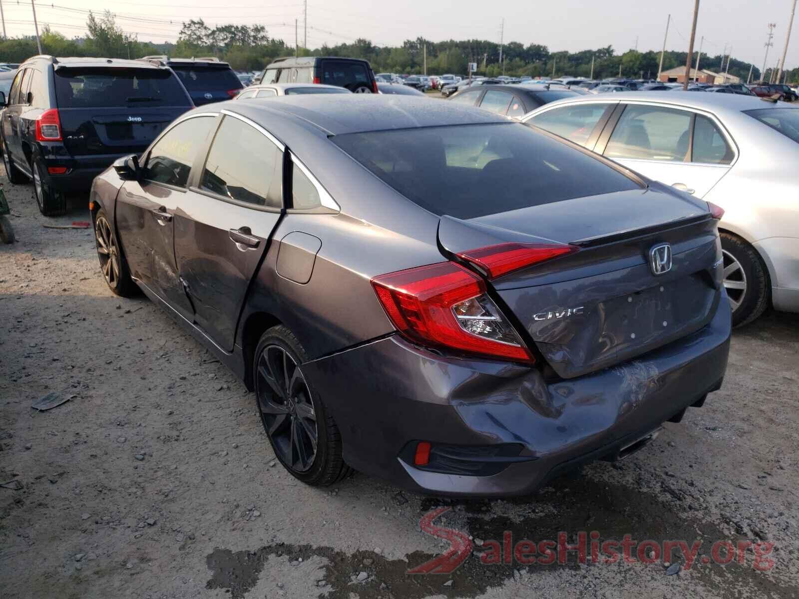 2HGFC2F82KH590051 2019 HONDA CIVIC