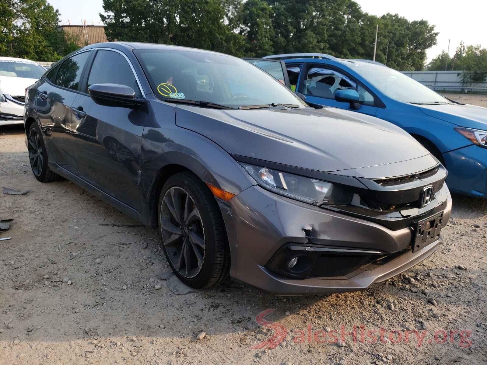 2HGFC2F82KH590051 2019 HONDA CIVIC