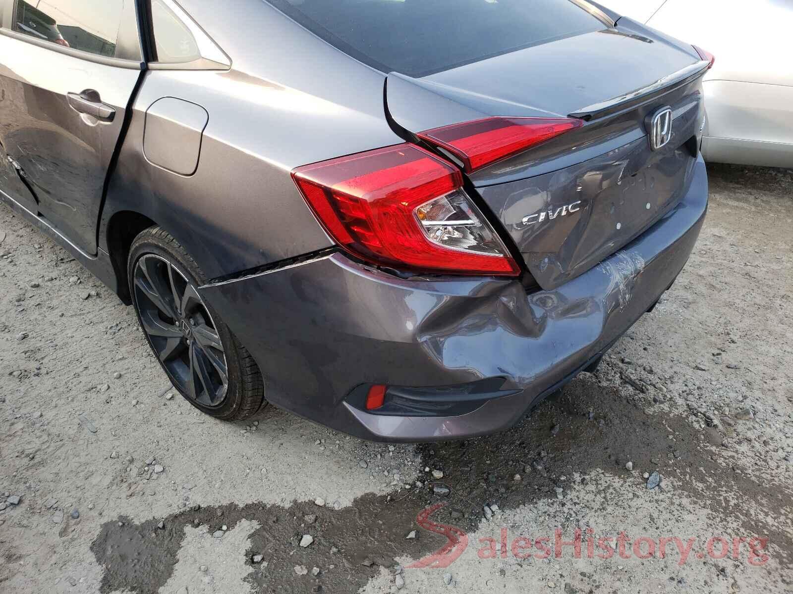 2HGFC2F82KH590051 2019 HONDA CIVIC