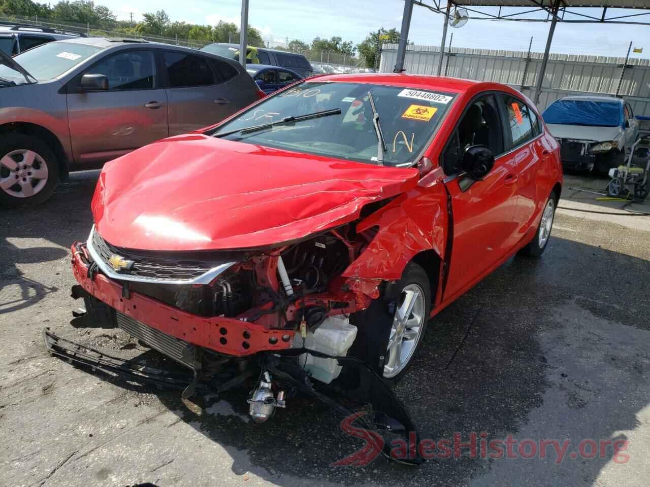 3G1BE6SM9HS614362 2017 CHEVROLET CRUZE