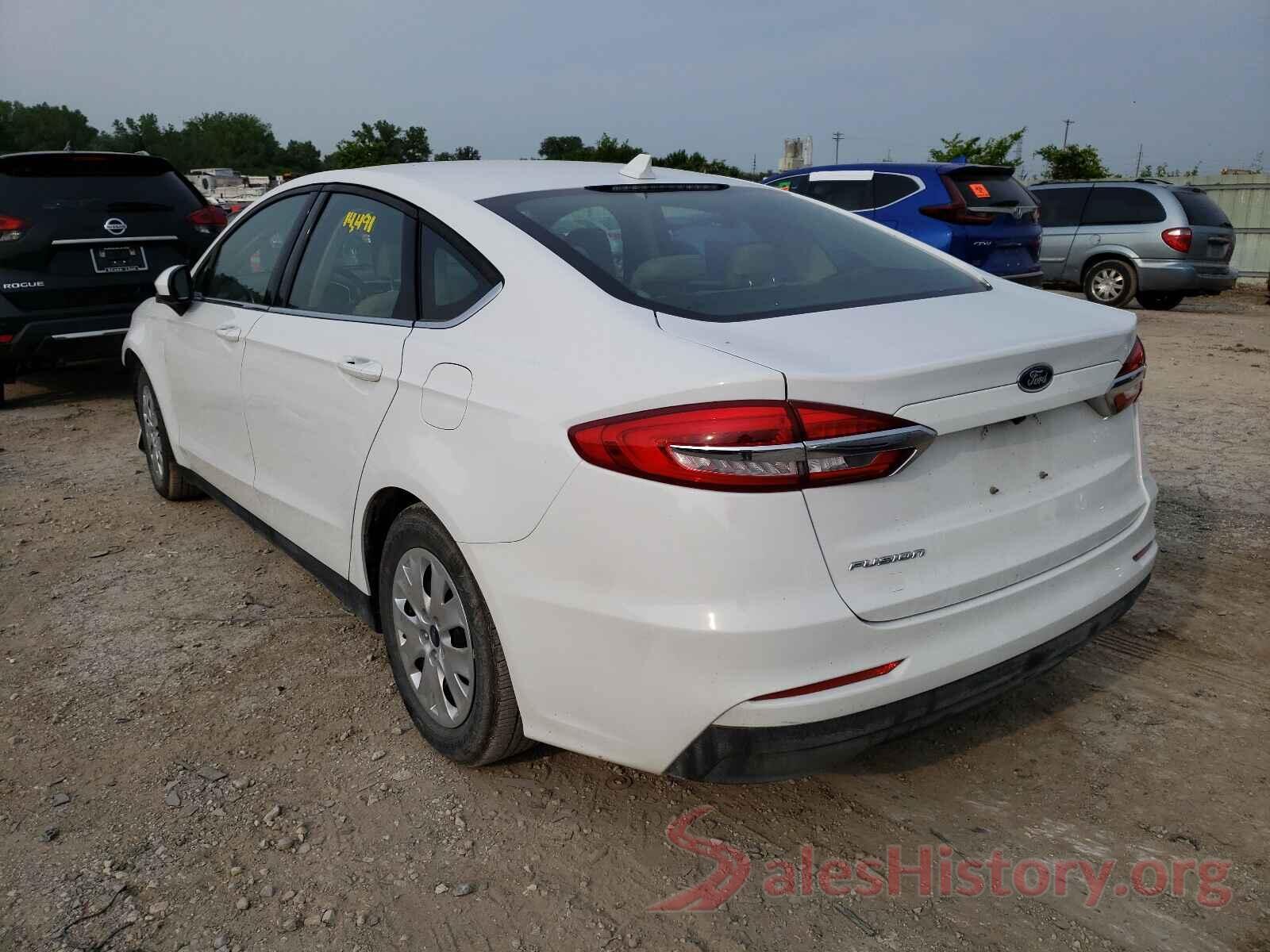 3FA6P0G75LR126454 2020 FORD FUSION