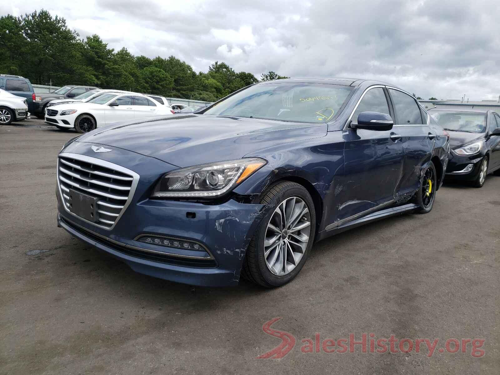 KMHGN4JE4GU107908 2016 HYUNDAI GENESIS