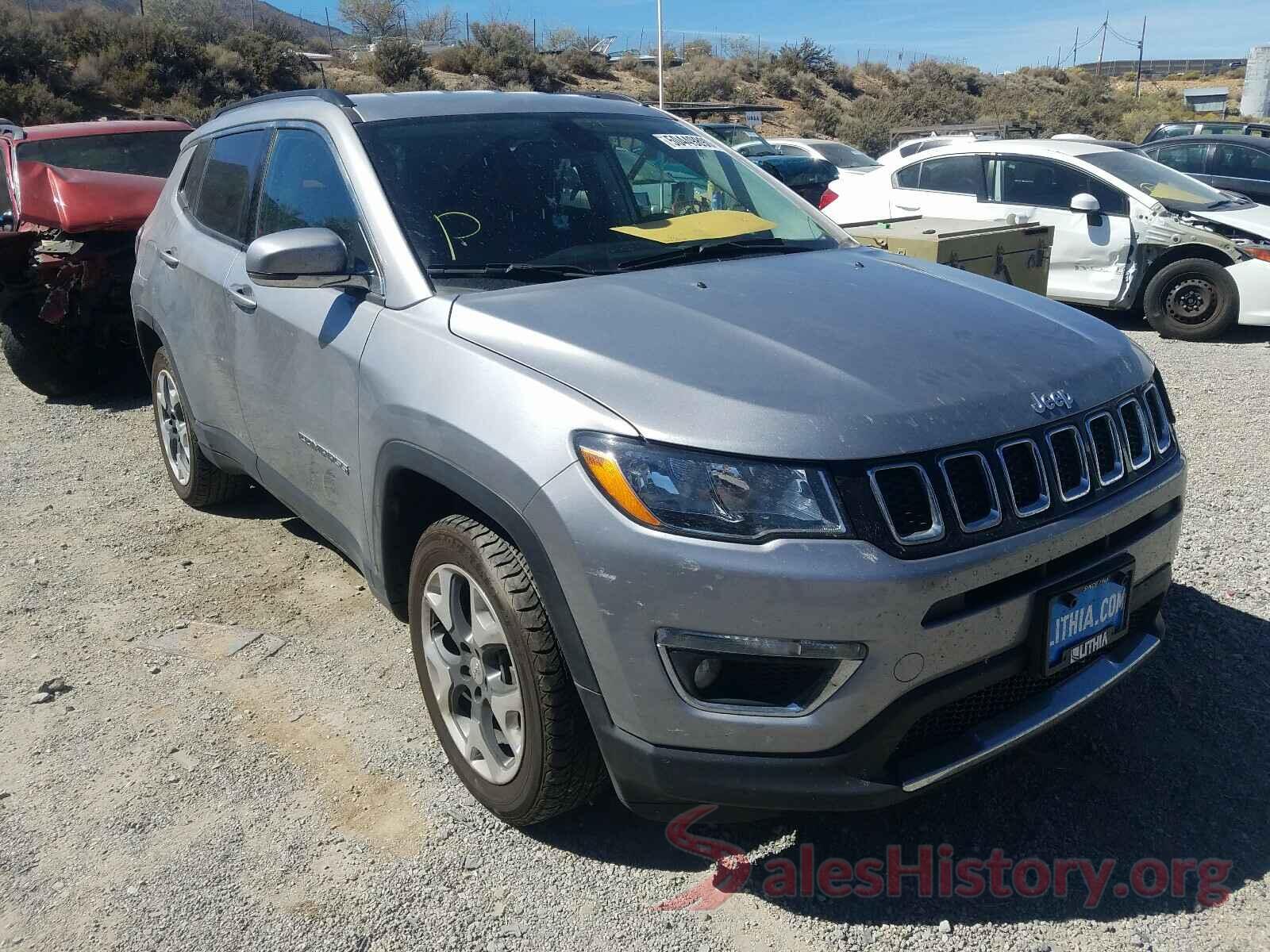 3C4NJDCB0KT645647 2019 JEEP COMPASS