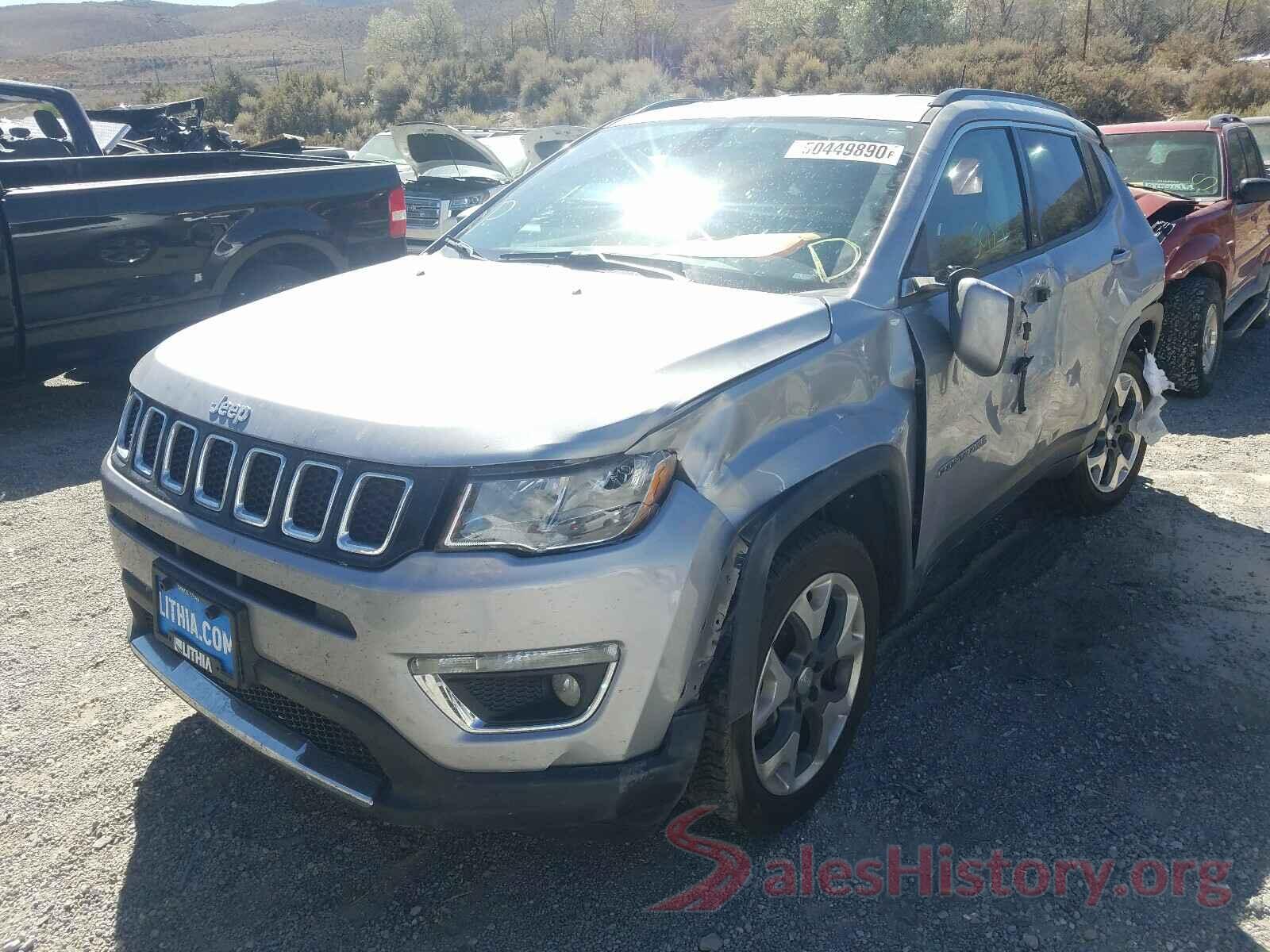 3C4NJDCB0KT645647 2019 JEEP COMPASS