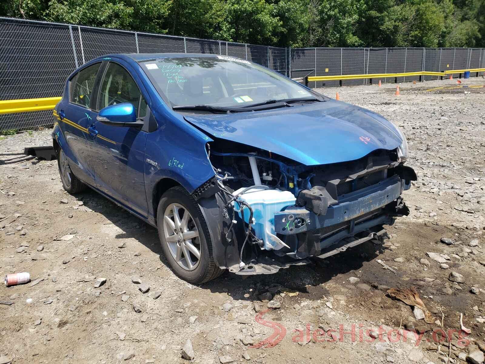 JTDKDTB34H1595270 2017 TOYOTA PRIUS