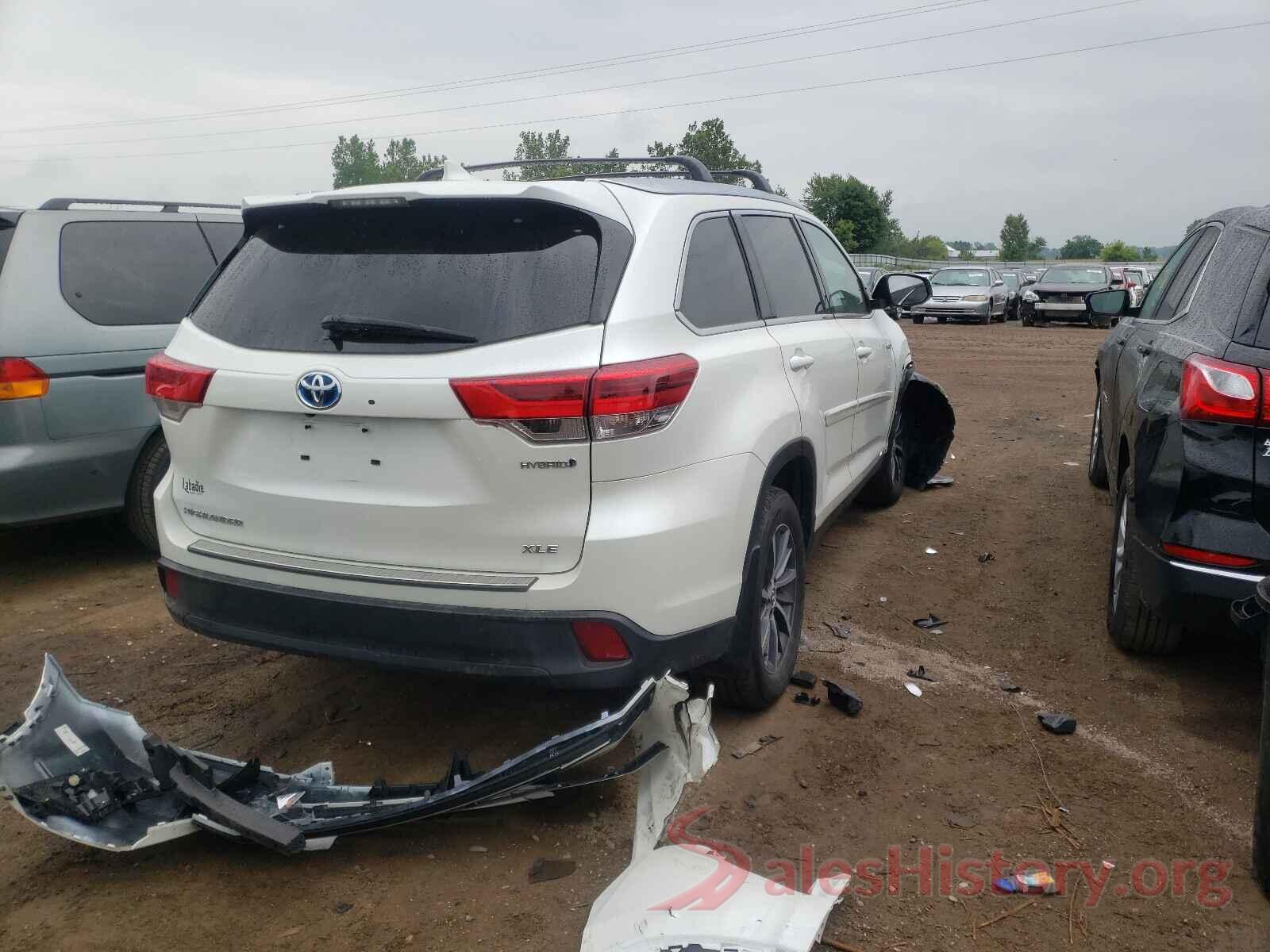 5TDJGRFH0KS069157 2019 TOYOTA HIGHLANDER