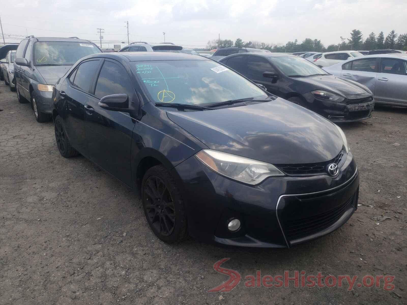 2T1BURHE3GC489964 2016 TOYOTA COROLLA