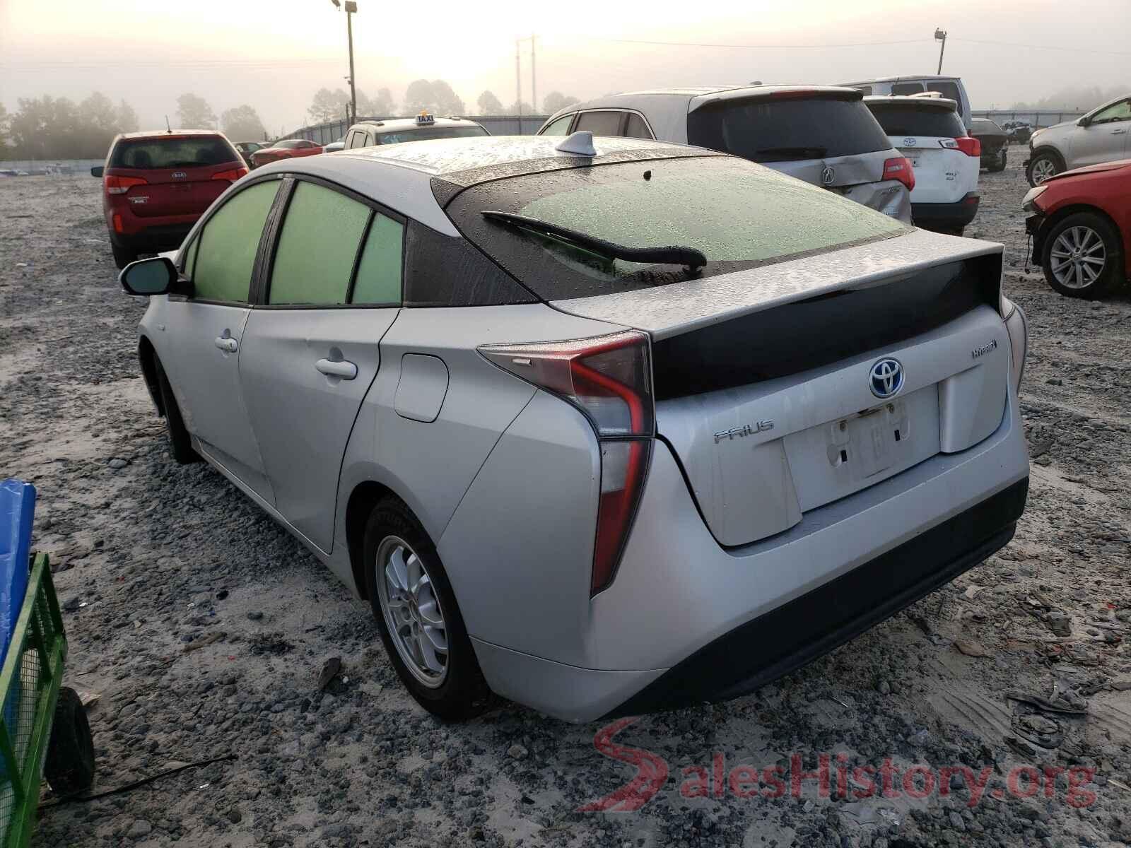 JTDKBRFU0G3010537 2016 TOYOTA PRIUS