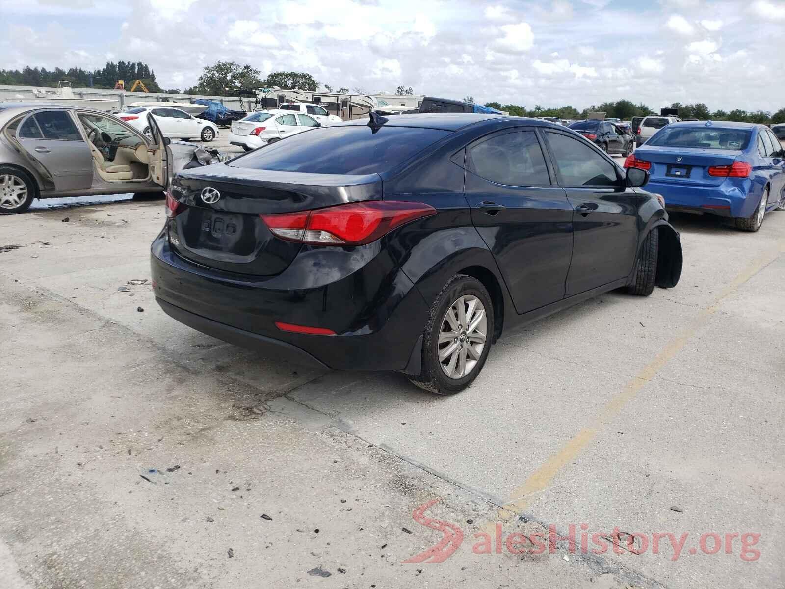 KMHDH4AE9GU575711 2016 HYUNDAI ELANTRA