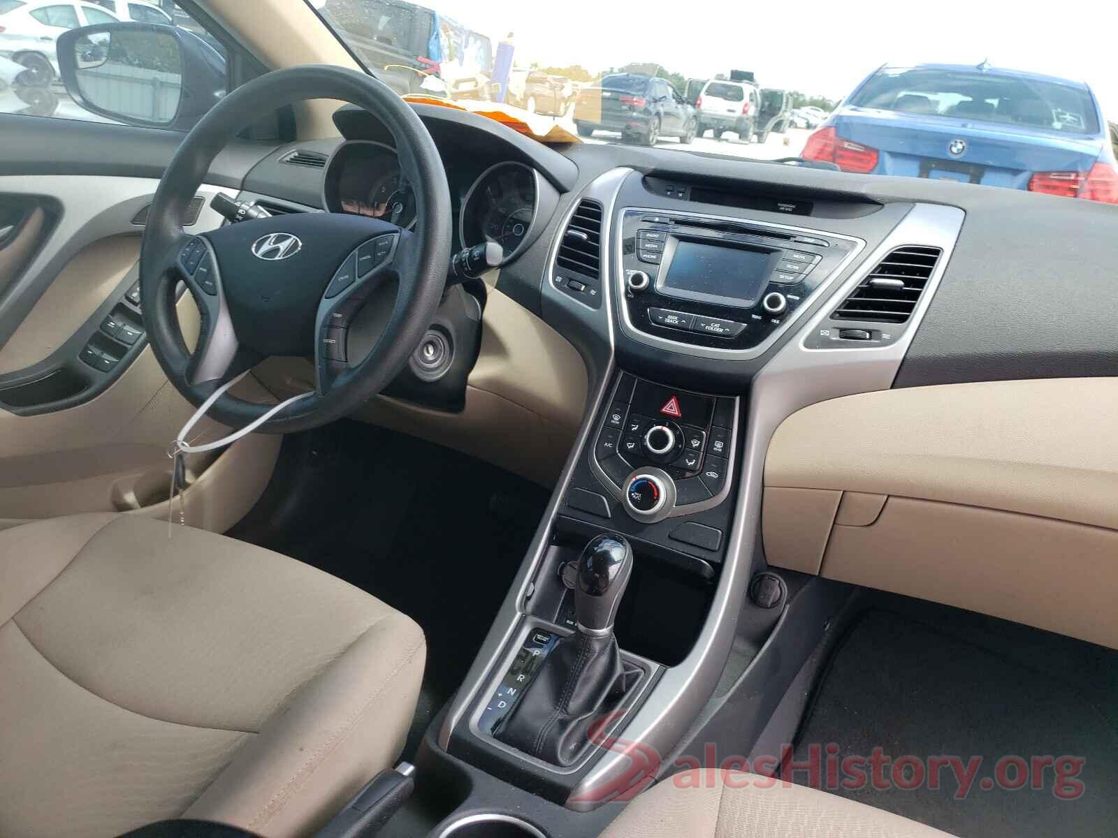 KMHDH4AE9GU575711 2016 HYUNDAI ELANTRA