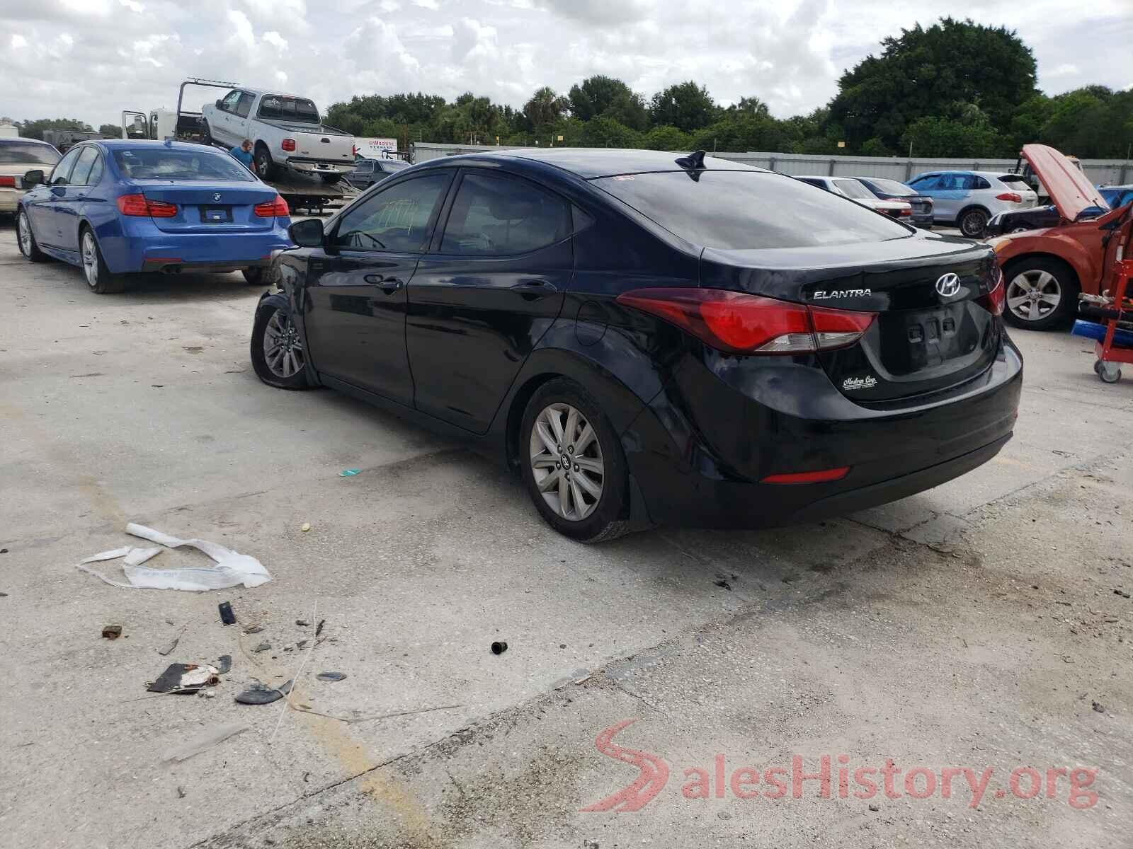 KMHDH4AE9GU575711 2016 HYUNDAI ELANTRA