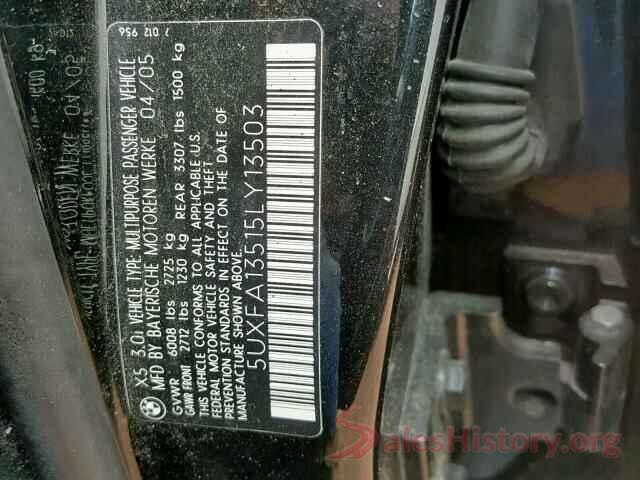 5UXFA13515LY13503 2005 BMW X5