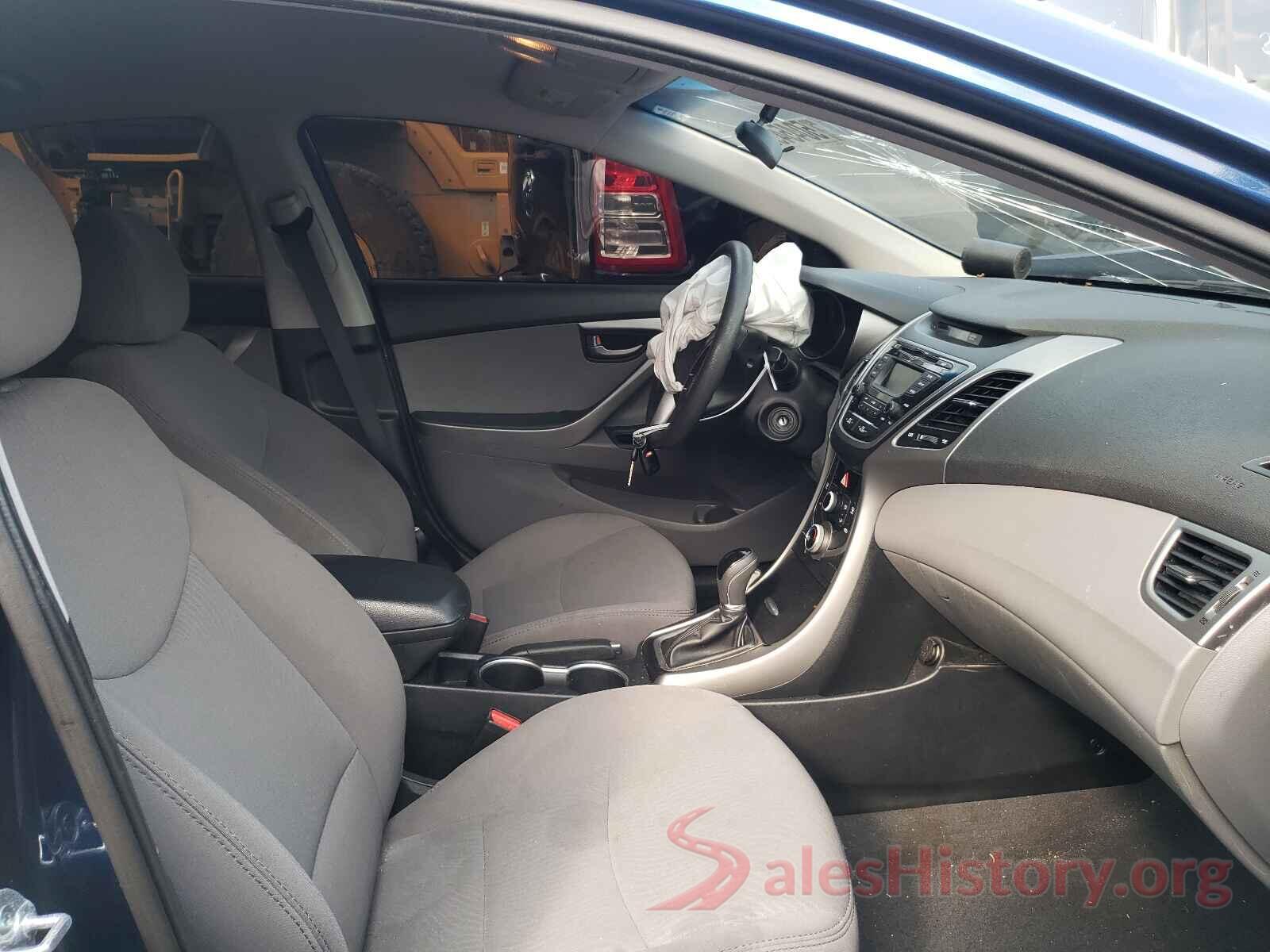 5NPDH4AE9GH683440 2016 HYUNDAI ELANTRA