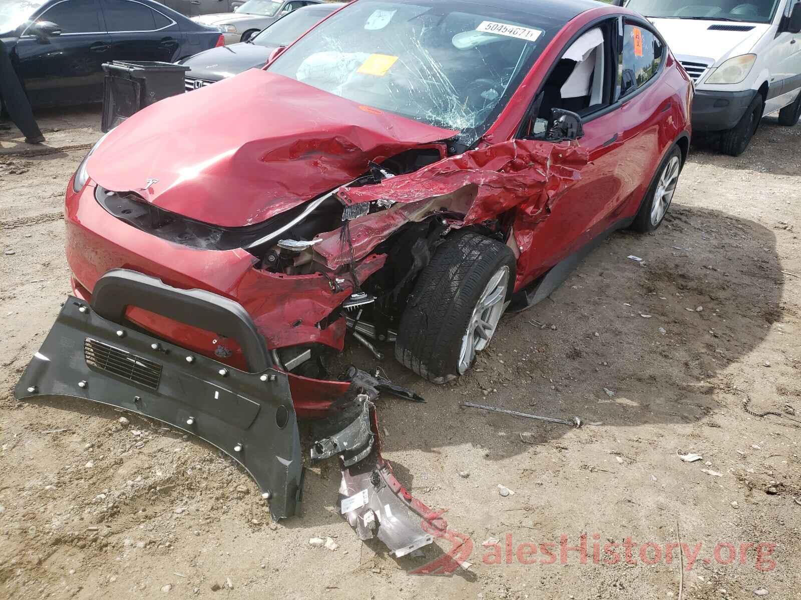 5YJYGDEEXMF177348 2021 TESLA MODEL Y