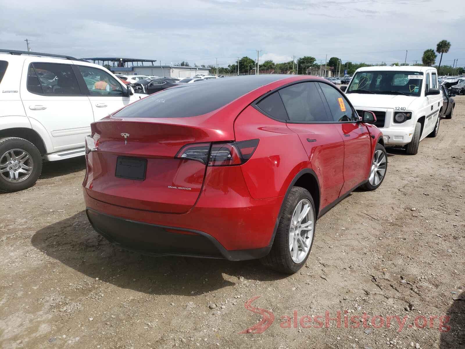 5YJYGDEEXMF177348 2021 TESLA MODEL Y