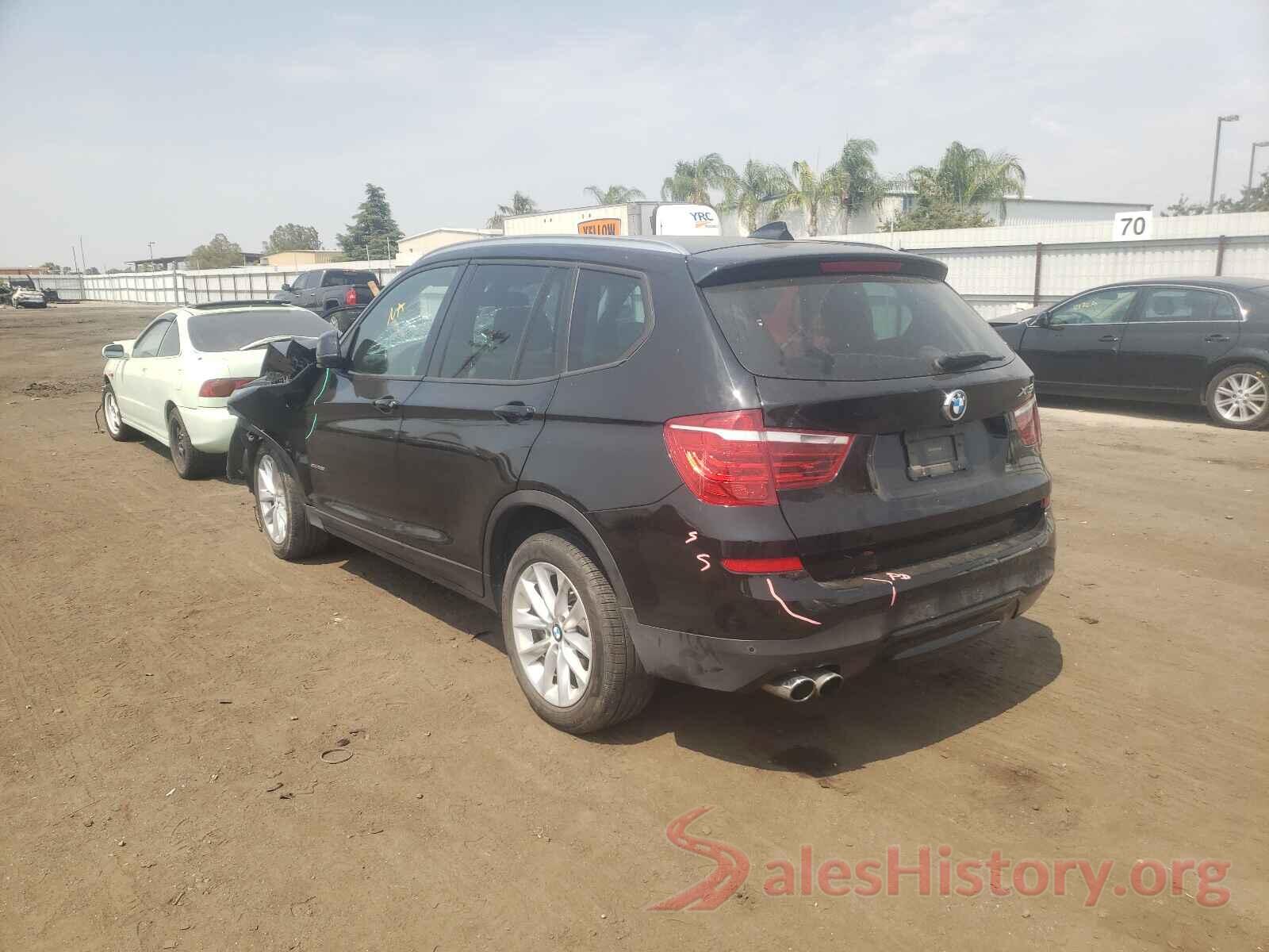 5UXWZ7C53H0U45567 2017 BMW X3