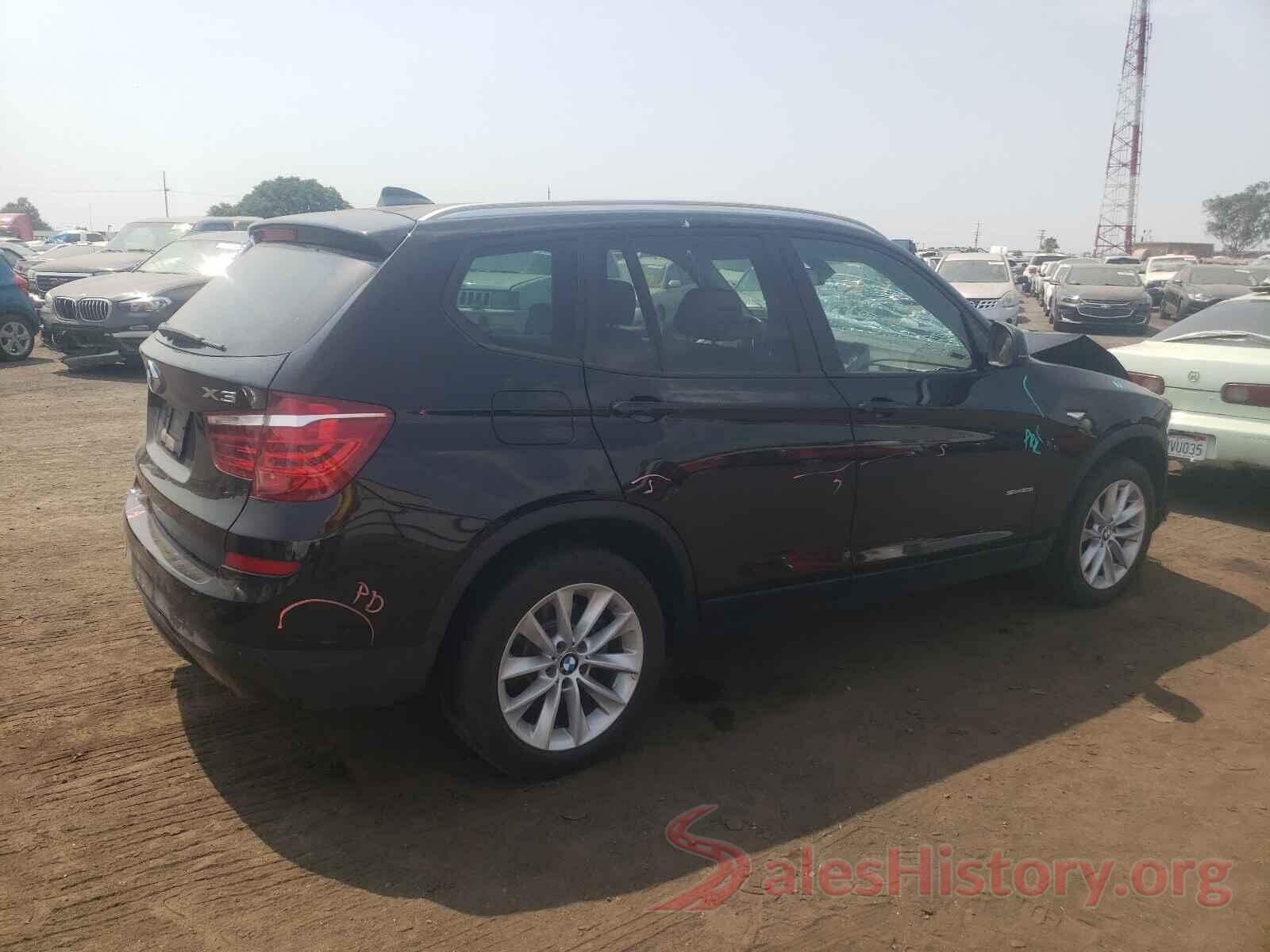 5UXWZ7C53H0U45567 2017 BMW X3