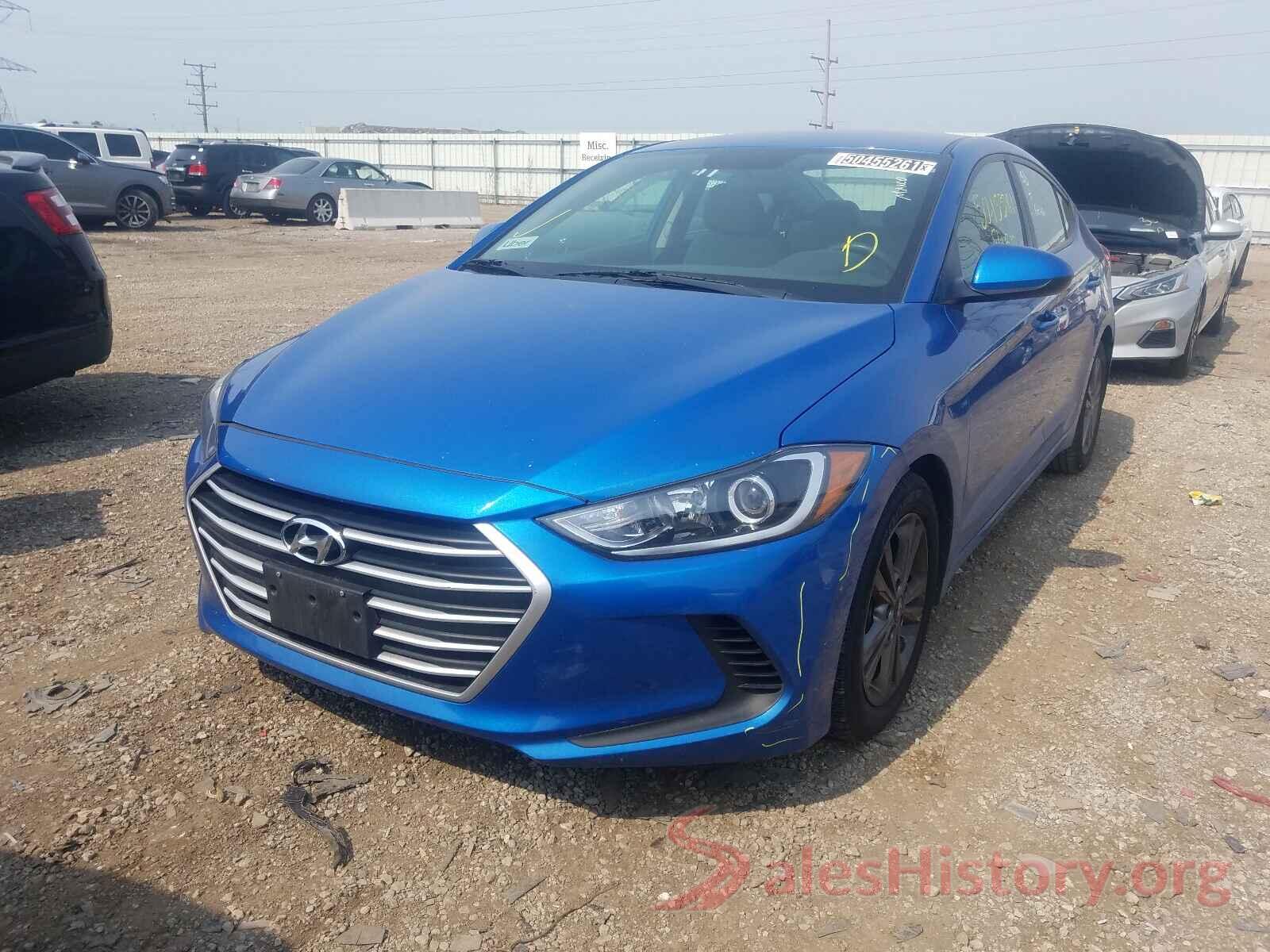 5NPD84LF9JH318074 2018 HYUNDAI ELANTRA